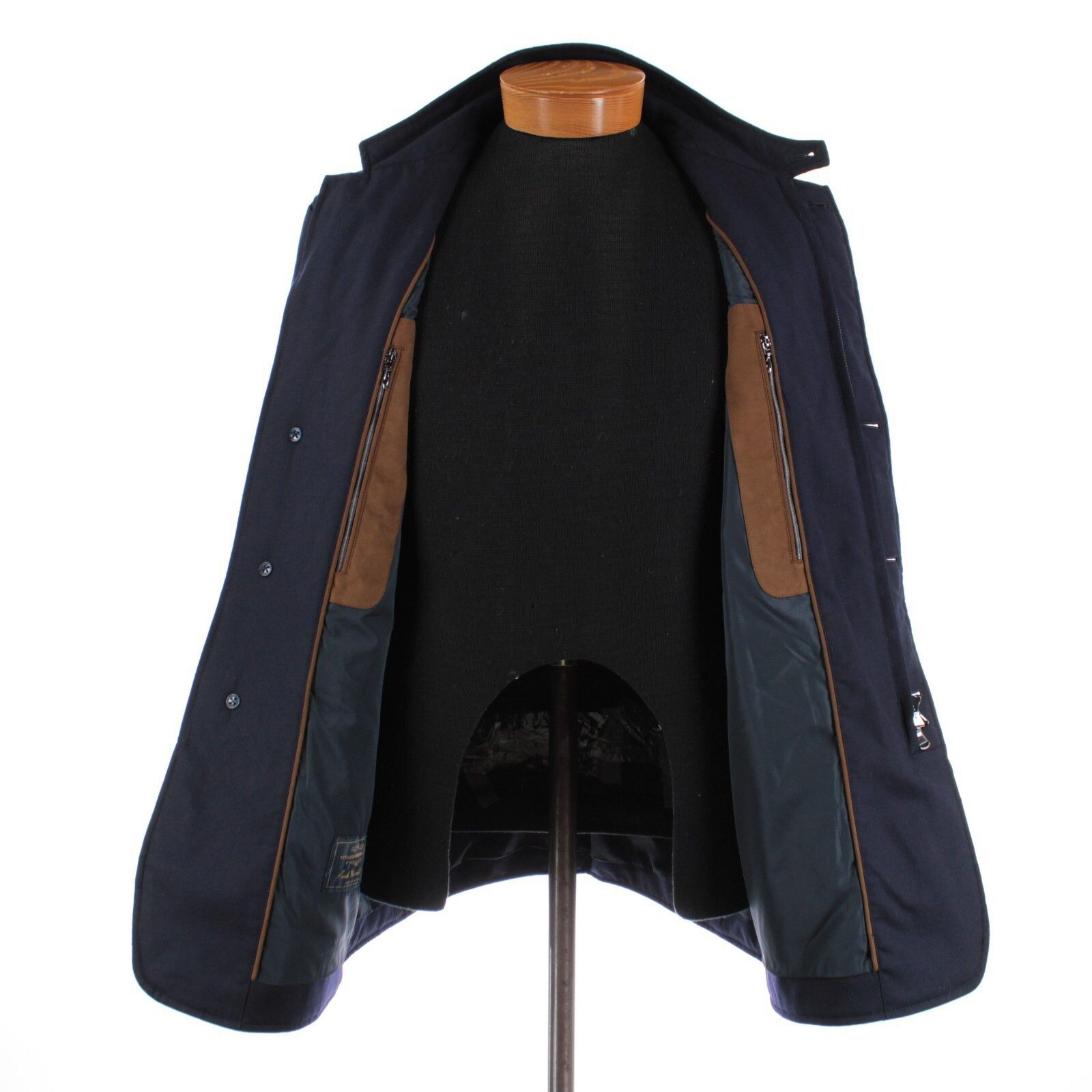 Zanella Zanella Coat Size XL US In Blue Wool Size US XL / EU 56 / 4 - 7 Thumbnail