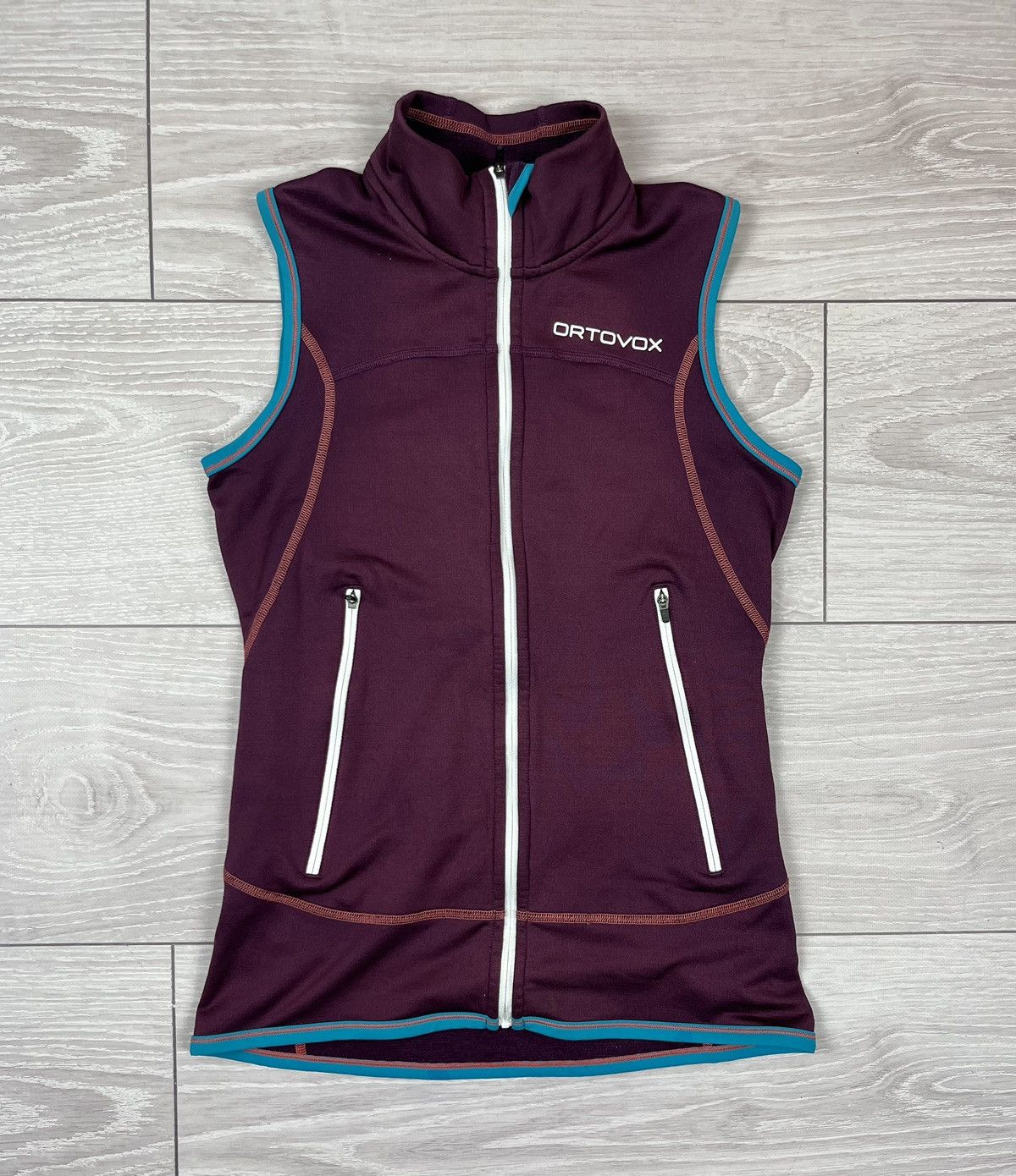 ORTOVOX Ortovox Merino Inside Gorpcore Outdoor Vest Jacket Size S / US 4 / IT 40 - 1 Thumbnail