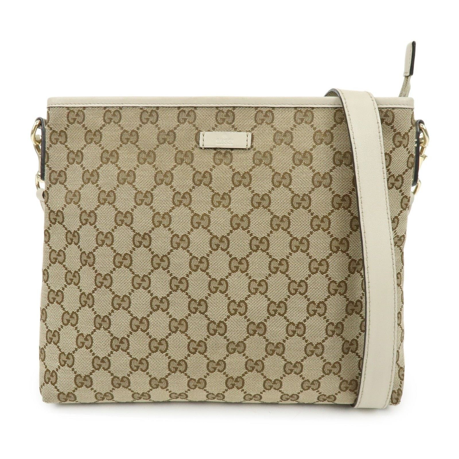 Gucci Gucci GG Supreme Crossbody Bag Beige Size ONE SIZE - 1 Thumbnail