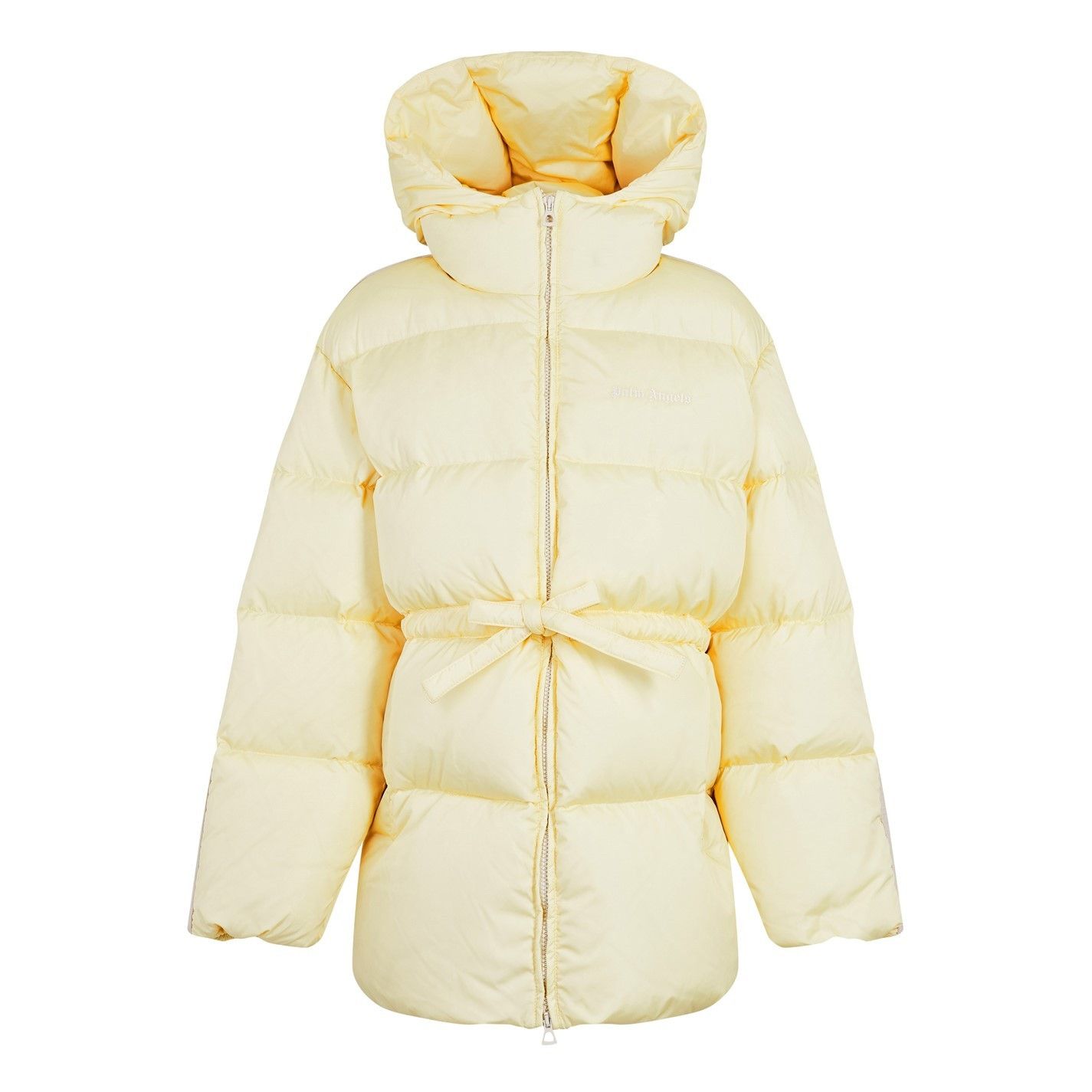 Palm Angels o1g2r1mq0325 Belted Down Jacket in Butter Size M / US 6-8 / IT 42-44 - 1 Thumbnail