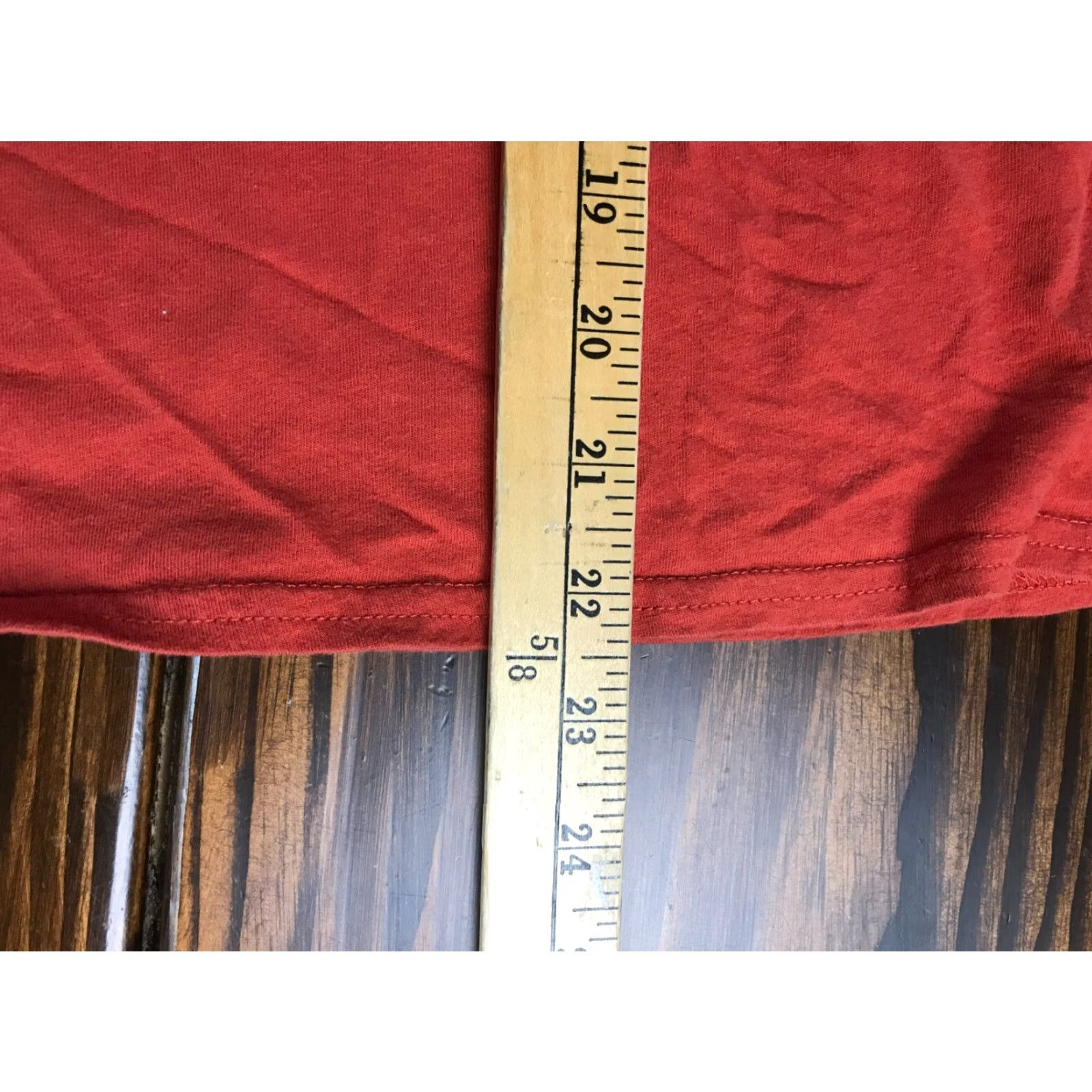 Vintage Laura Scott Shirt Women's M Burnt Orange Beaded Short Sleeve Shirt Womens 100% Cotton Casual Modern Fall Spring Summer Size M / US 6-8 / IT 42-44 - 6 Thumbnail