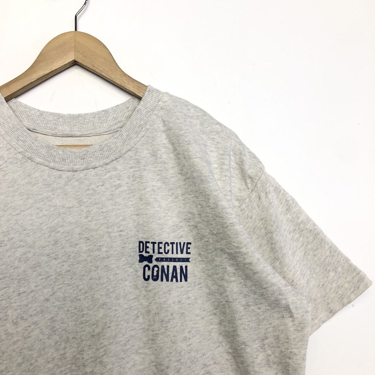 Japanese Brand PAGEBOY X DETECTIVE CONAN ANIME BACKHITT TSHIRT Size US L / EU 52-54 / 3 - 6 Thumbnail