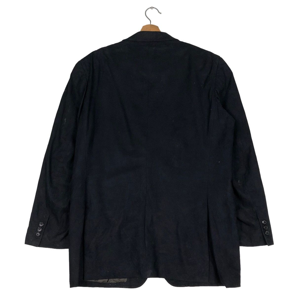 Burberry 🔥Vtg Soft Leather Jacket Burberry London Double Breast Size US M / EU 48-50 / 2 - 8 Thumbnail