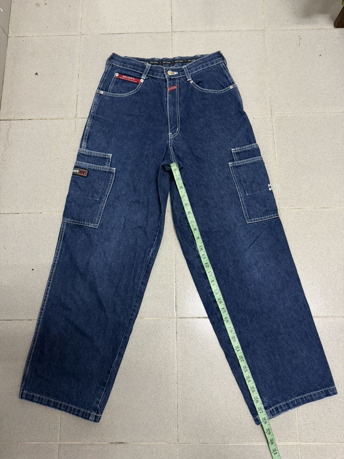 Dogtown Vintage Dogtown Skateboard Baggy Cargo Denim Jeans Size US 28 / EU 44 - 15 Thumbnail