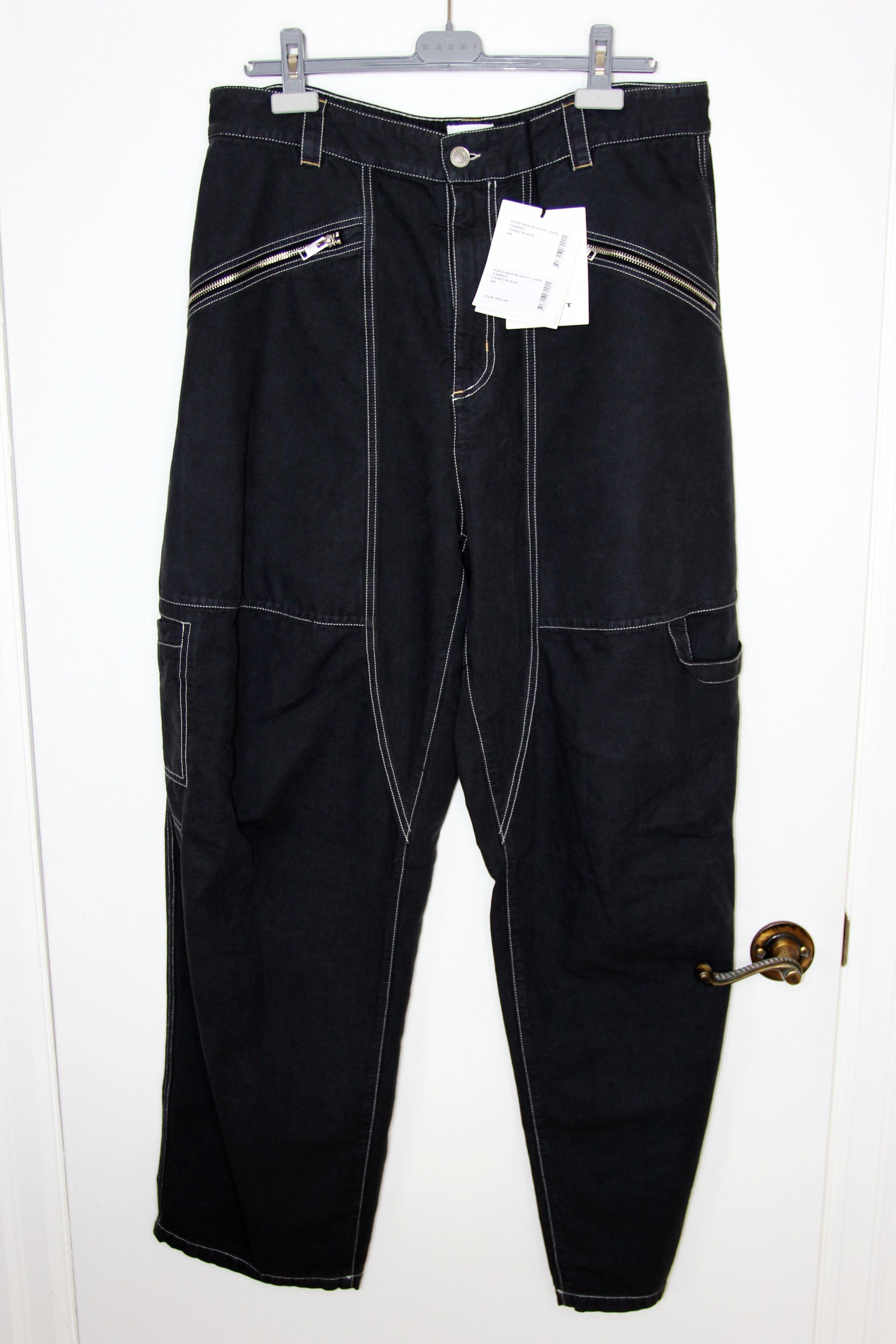 Isabel Marant BNWT SS24 ISABEL MARANT FARKER PANTS 44 (WAIST 36) Size US 36 / EU 52 - 2 Thumbnail