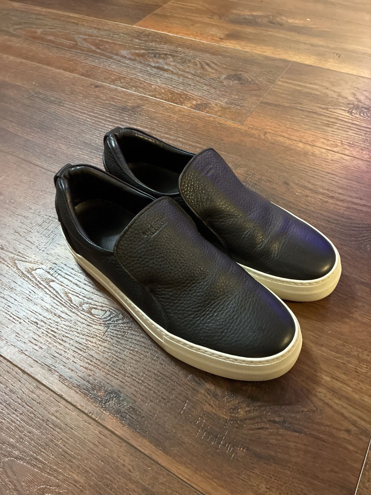 Buscemi Buscemi Leather Slip-on Sneakers Size US 10 / EU 43 - 2 Thumbnail