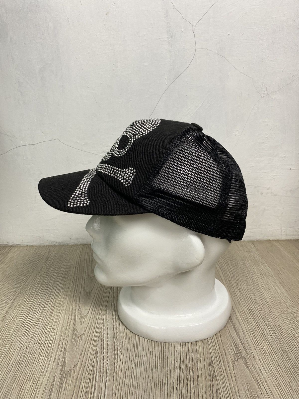 If Six Was Nine × Japanese Brand × Le Grande Bleu (L.G.B.) 2000s Skull Studed trucker cap Size ONE SIZE - 3 Thumbnail