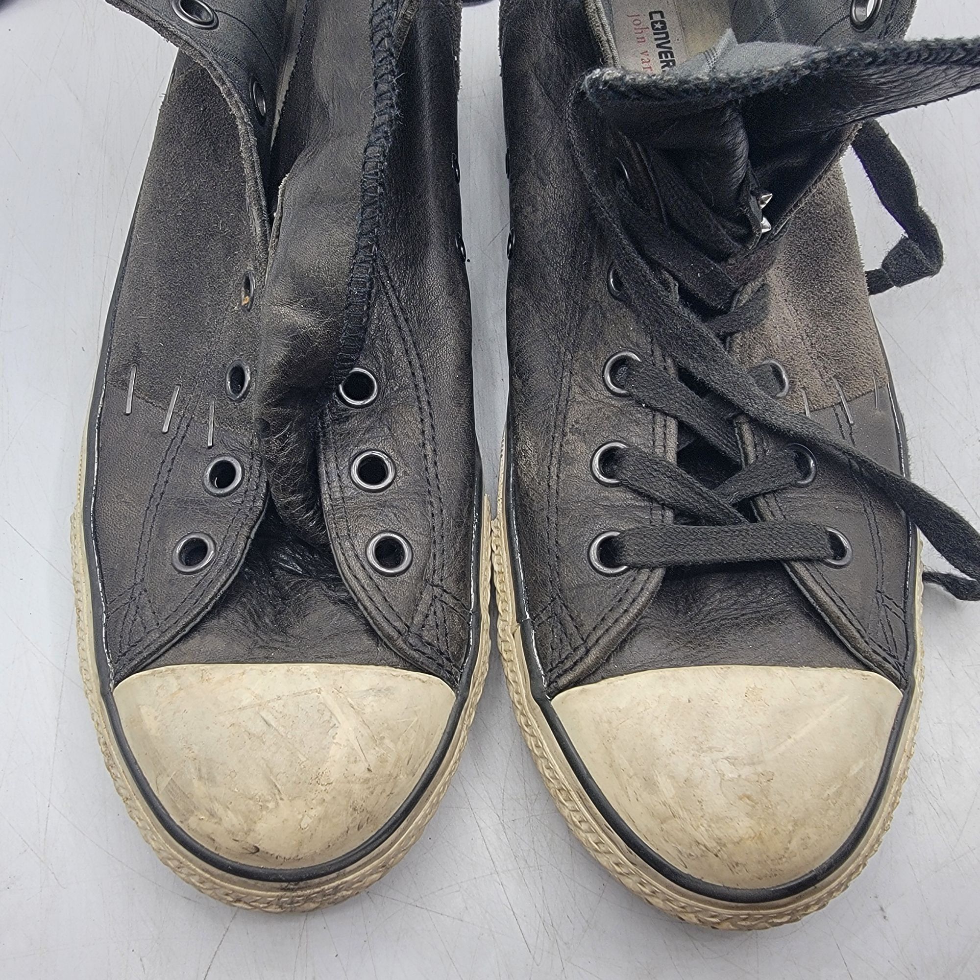 Converse × John Varvatos Converse x John Varvatos Hi Staple Beluga Turtledove Mens 12 Size US 12 / EU 45 - 10 Thumbnail