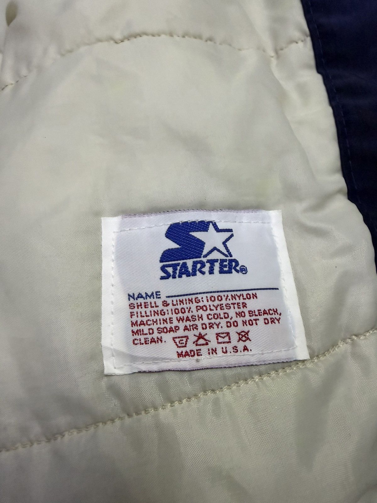 Starter Vintage 90s Diamond Collection by Starter Varsity New York Size US S / EU 44-46 / 1 - 9 Thumbnail
