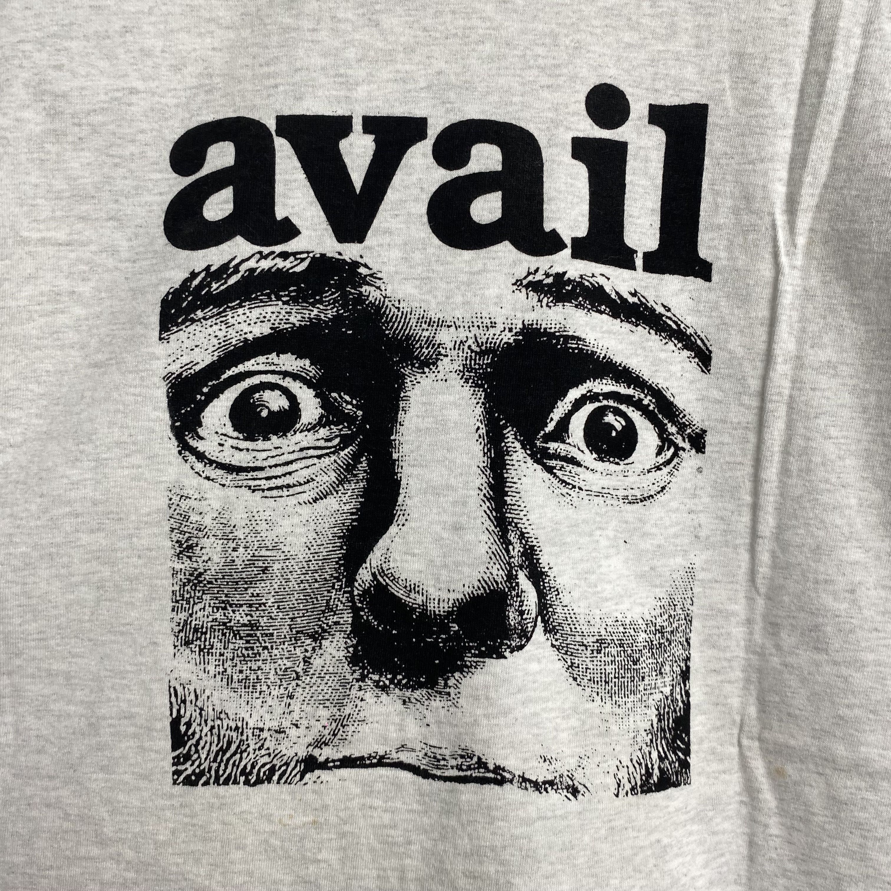 Band Tees AVAIL Rare Vintage 90s Shirt Size US XL / EU 56 / 4 - 5 Thumbnail