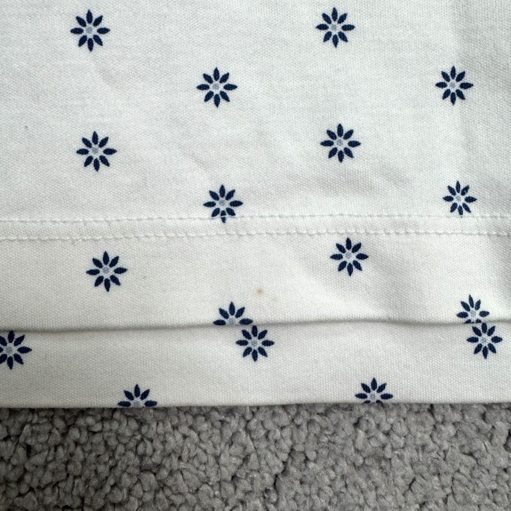 UNTUCKit UNTUCKit Polo Shirt Mens M White Floral Short Sleeve Cotton Polo Shirt Mens M White Floral Short Sleeve Size US M / EU 48-50 / 2 - 7 Thumbnail