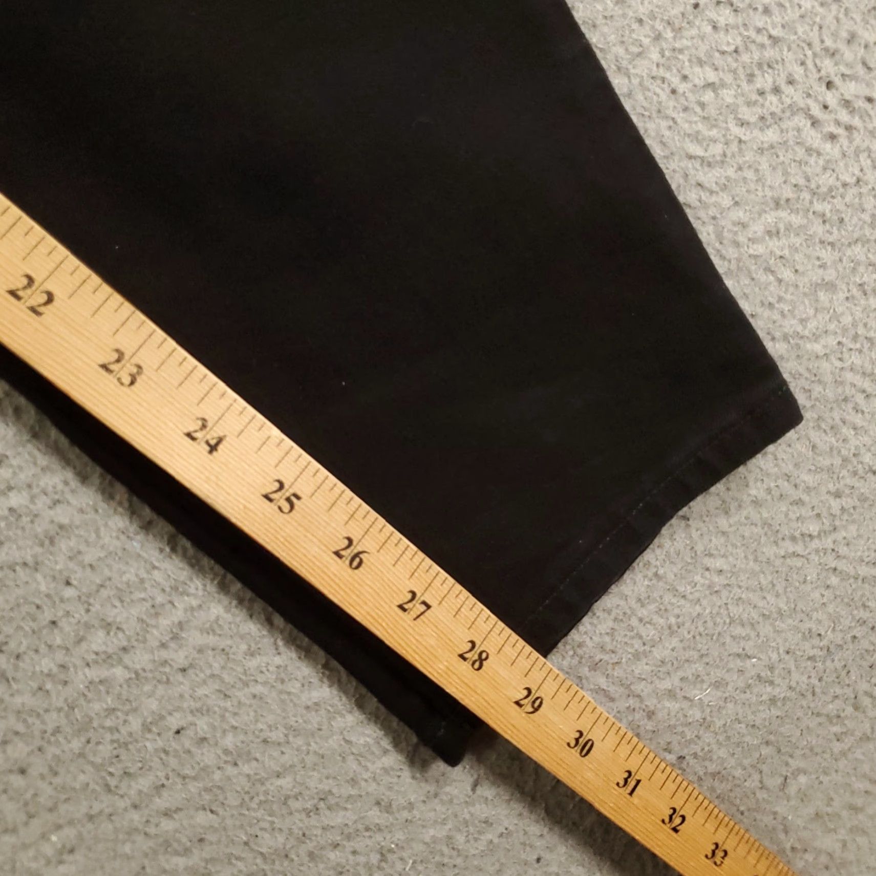Old Navy Old Navy Jeans Womens 14 Black Denim Skinny 5-Pocket City Stretch Slim Regular Denim - Jeans Size 36" / US 14 / IT 50 - 6 Thumbnail