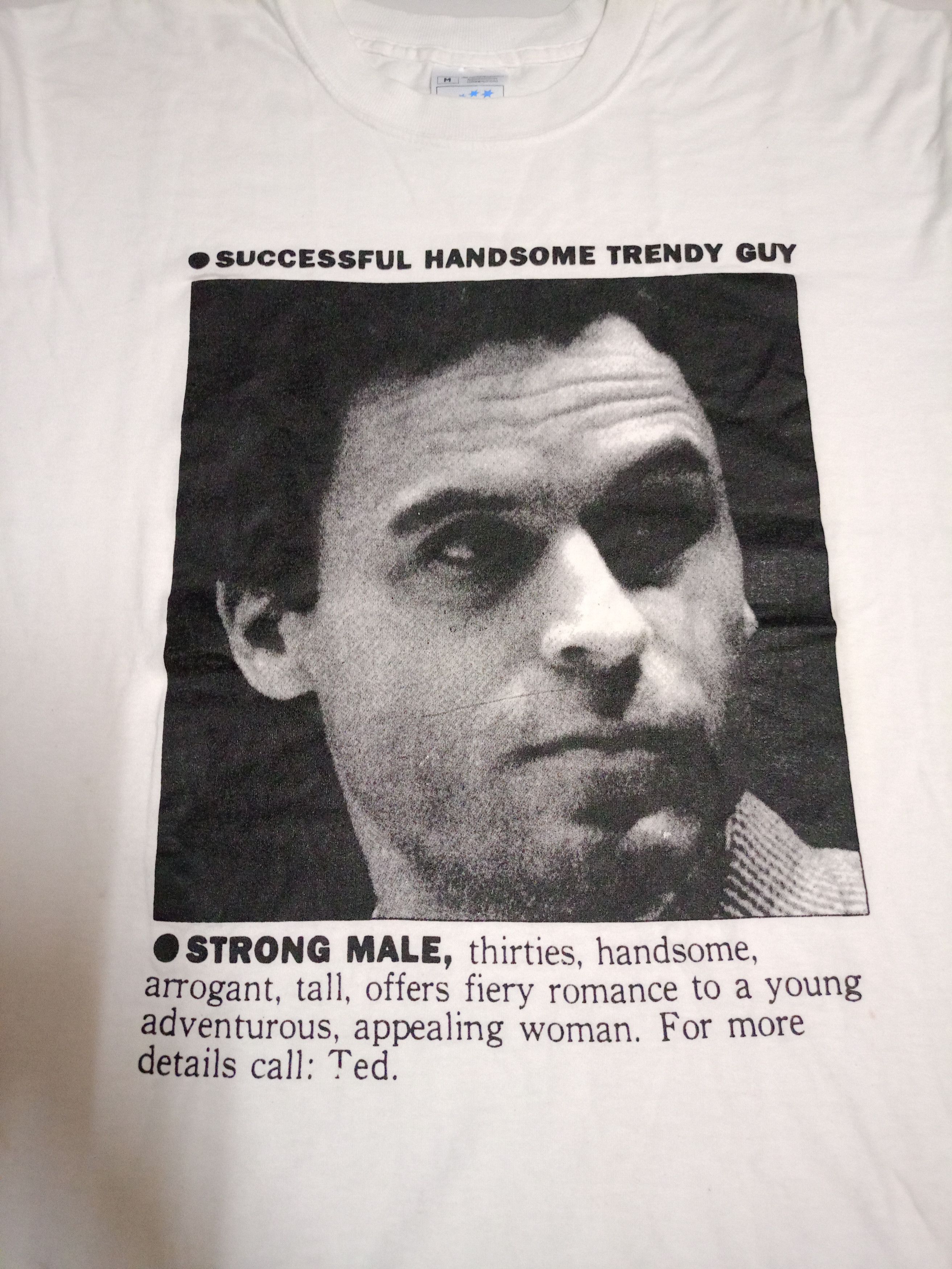 Vintage Vintage rare Ted Bundy T shirt/serial killer Size US M / EU 48-50 / 2 - 2 Thumbnail