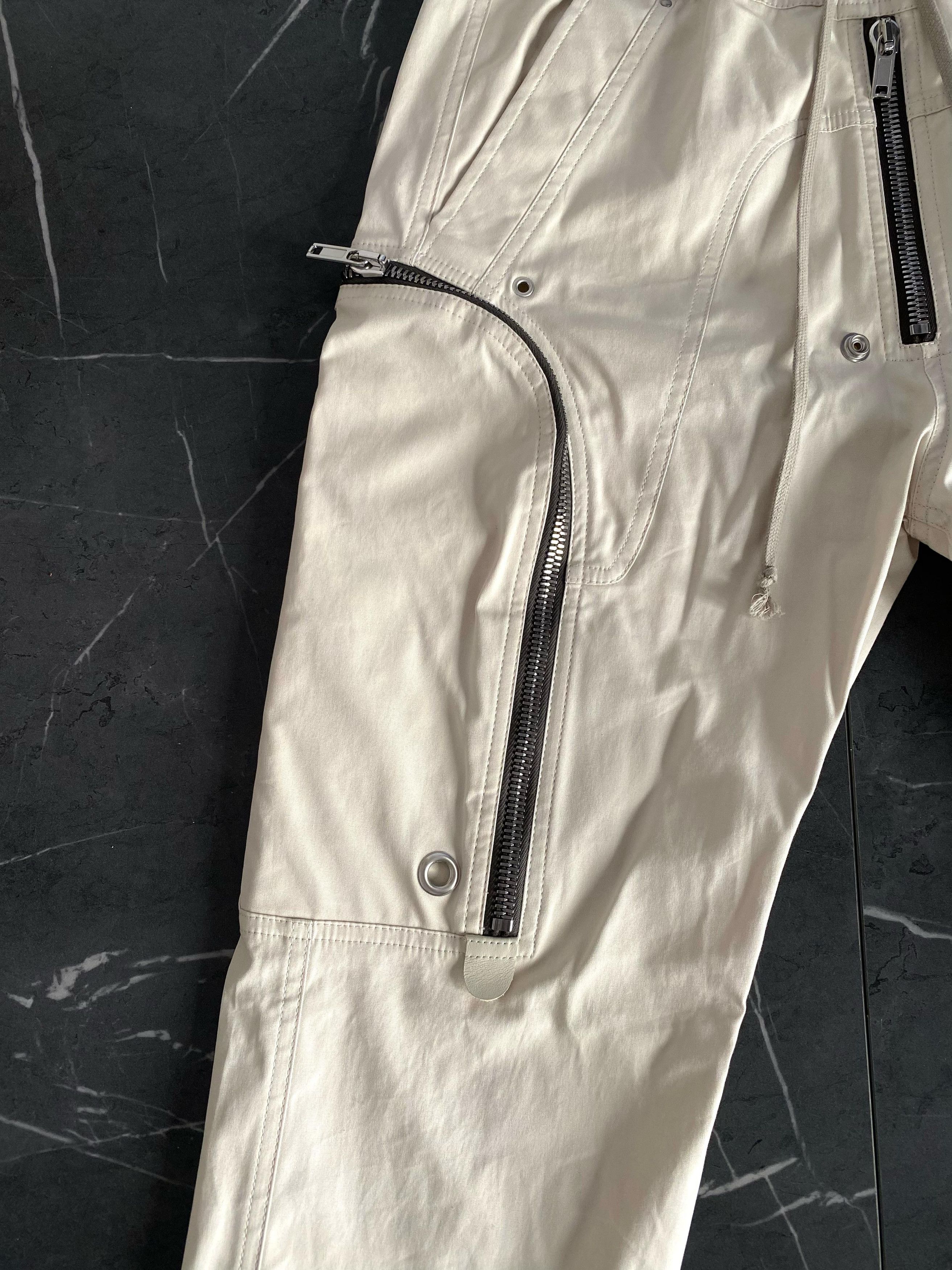 Rick Owens Rick Owens White Bauhaus Cargo Size US 32 / EU 48 - 13 Thumbnail