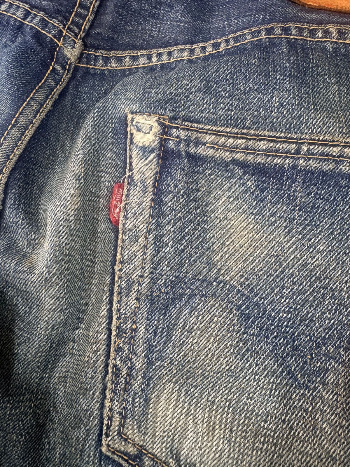 Warehouse & Co. vintage Warehouse 1001 indigo distressed rework selvedge Size US 34 / EU 50 - 16 Thumbnail