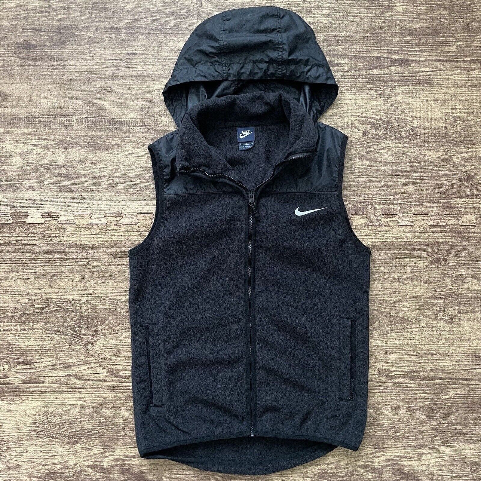 Nike NIKE Sportswear Full Zip Vest Hoodie Fleece Mens Small Size US S / EU 44-46 / 1 - 1 Thumbnail