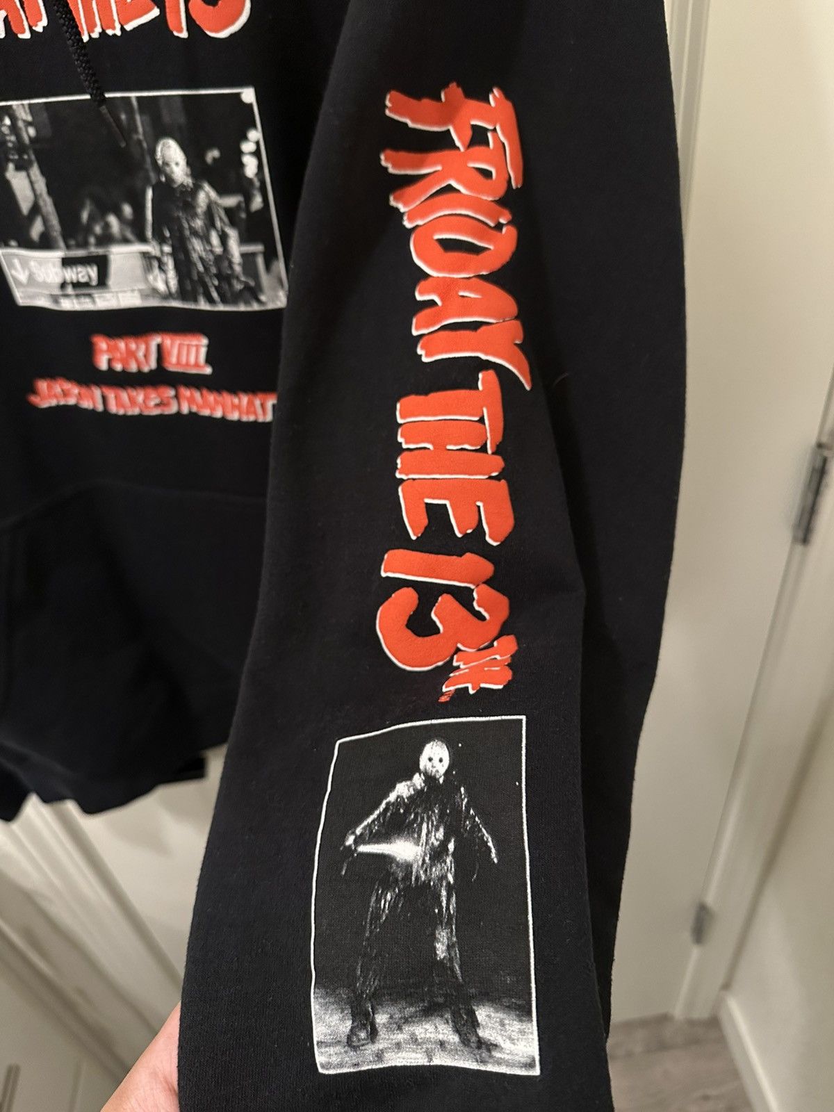 Other Friday the 13th Puff Print Hoodie Size US XL / EU 56 / 4 - 2 Thumbnail