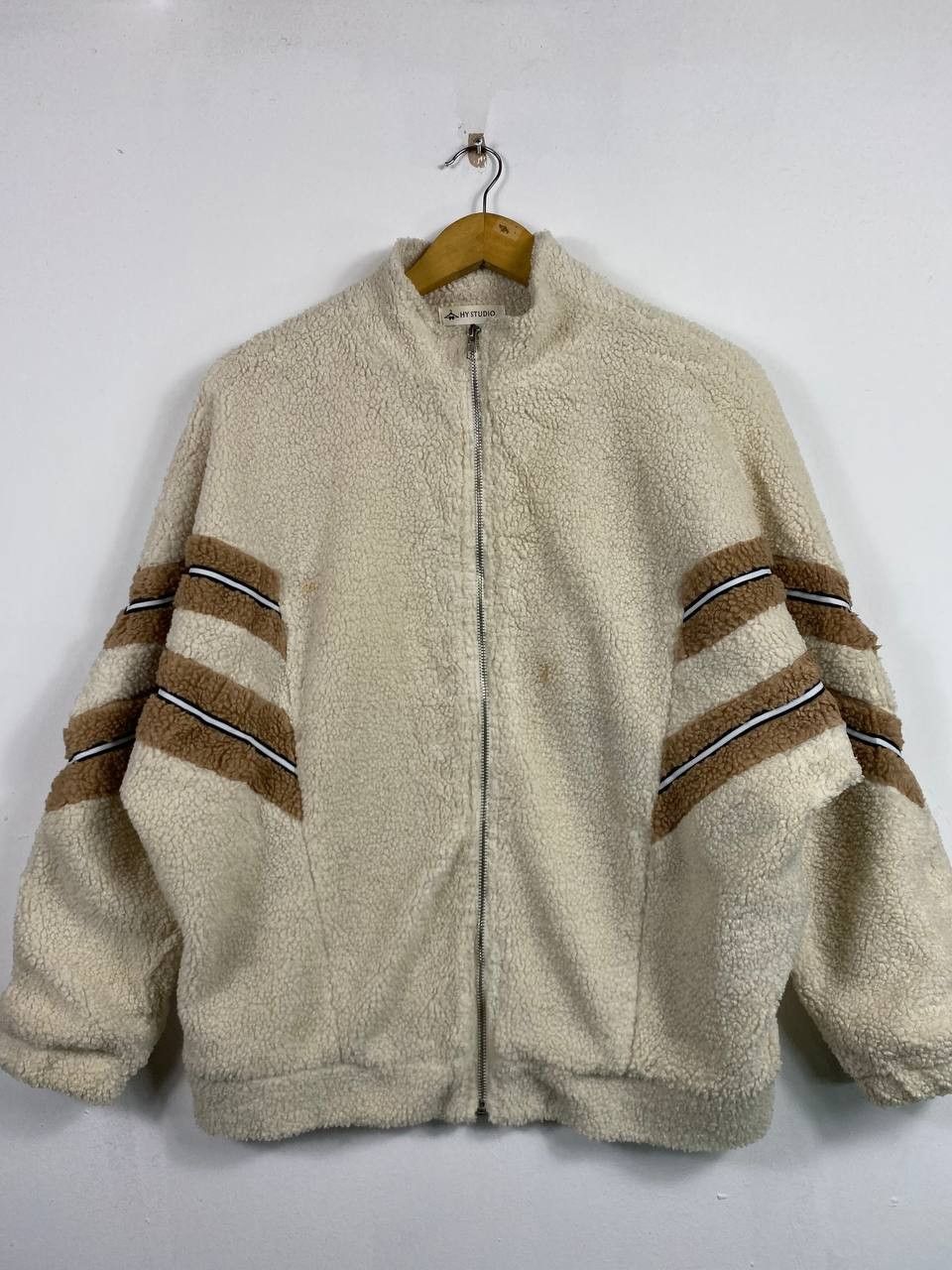Japanese Brand japanese brand fleece jacket baggy style nice design Size US XL / EU 56 / 4 - 1 Thumbnail