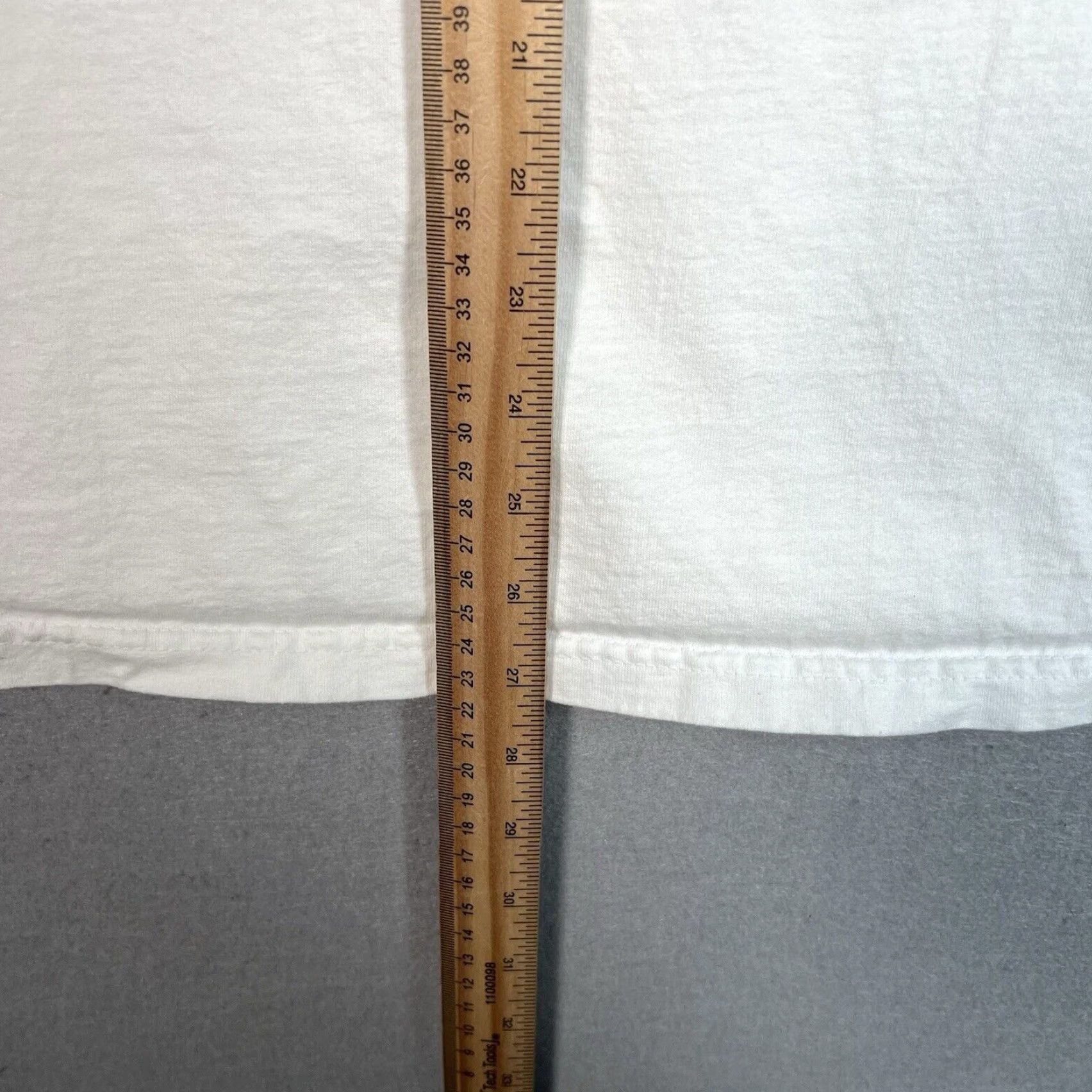 Jerzees VINTAGE 1990s New Orleans French Quarter Graphic T Shirt Mens Small Cotton White Size US S / EU 44-46 / 1 - 3 Thumbnail