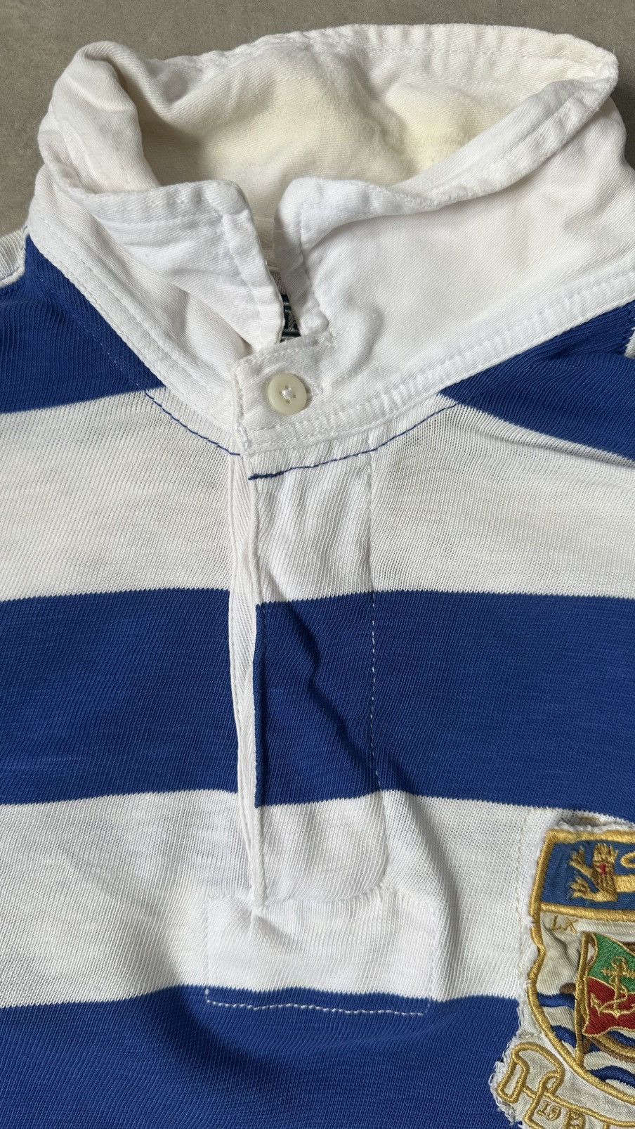 Polo Ralph Lauren VINTAGE POLO RALPH LAUREN RUGBY POLO STRIPES Size US M / EU 48-50 / 2 - 5 Thumbnail