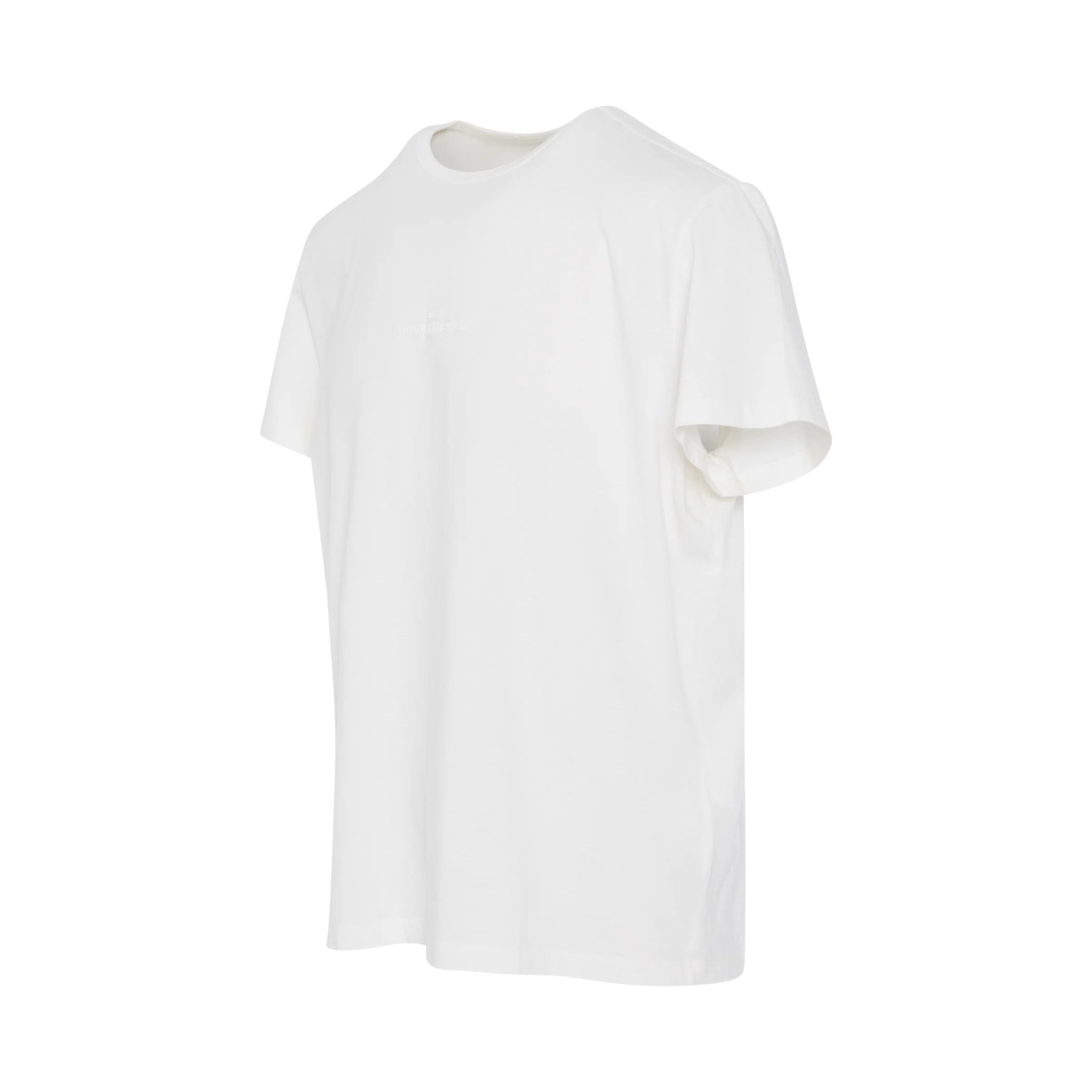 Maison Margiela o1mris0824 T-Shirt in White Size US M / EU 48-50 / 2 - 2 Thumbnail
