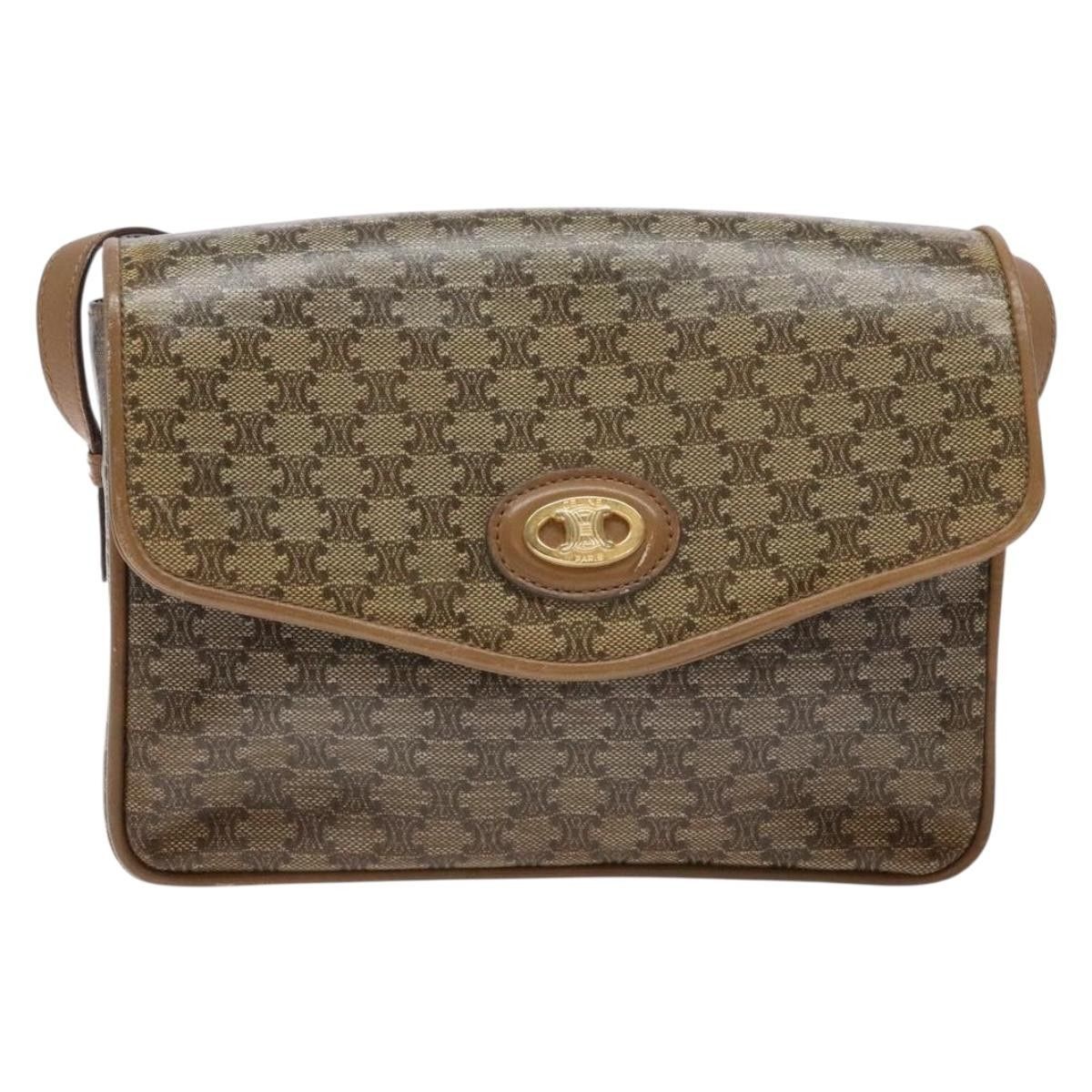 Celine Celine Macadam Shoulder Bag PVC Leather Size ONE SIZE - 1 Thumbnail