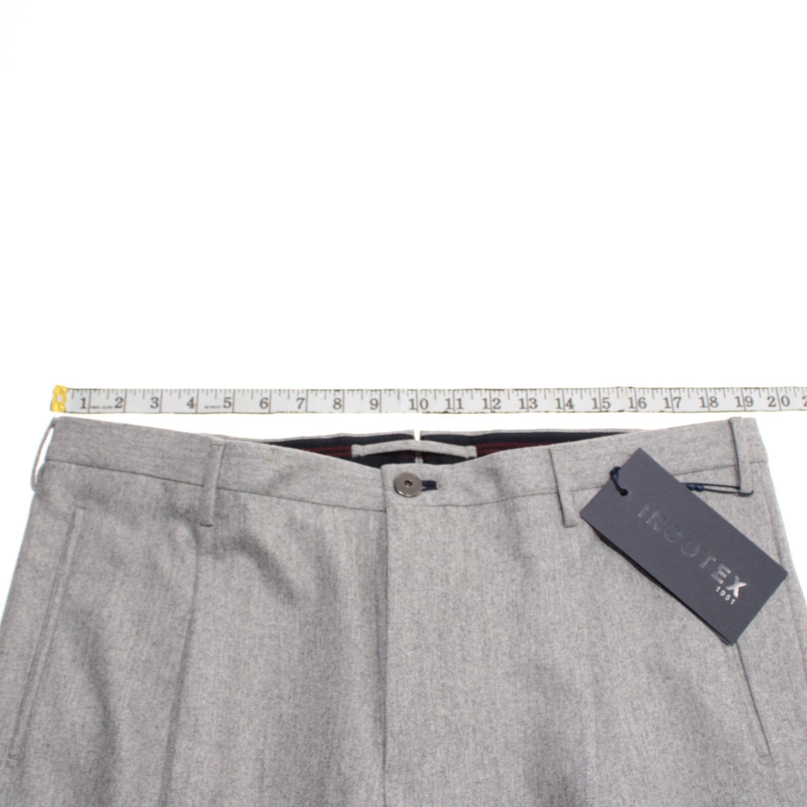 Incotex INCOTEX New with tags Dress Pants Size 38 US In Gray Size US 38 / EU 54 - 5 Thumbnail