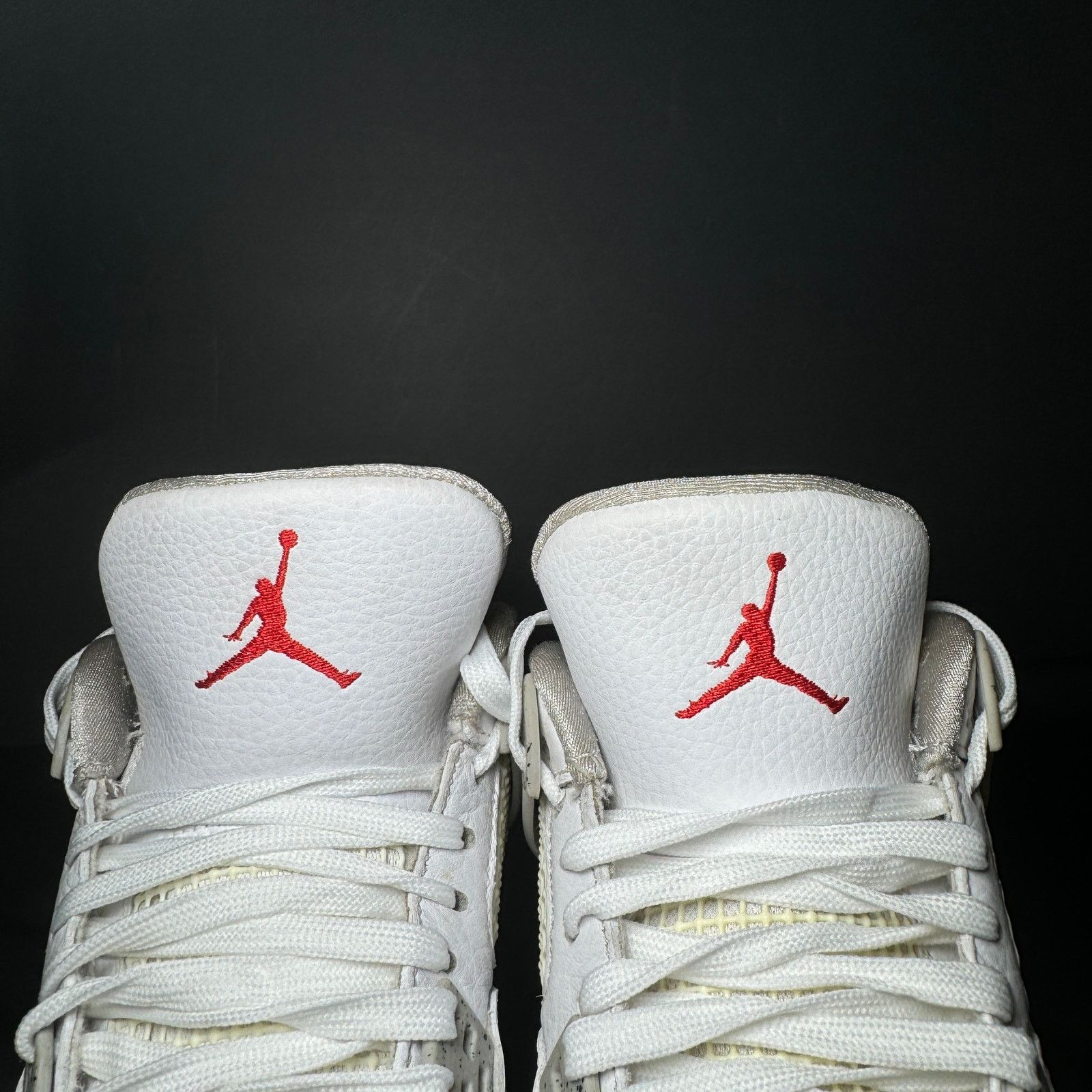 Jordan Brand × Nike Size 7 - Nike Air Jordan 4 Retro GS White Oreo Men's Shoes Size US 7 / EU 40 - 5 Thumbnail