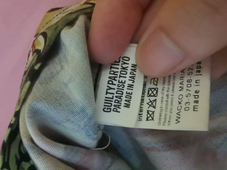 Wacko Maria Wacko Maria 18ss Tim Lehi Collaboration Death Tiger Hawaii Size US L / EU 52-54 / 3 - 4 Thumbnail