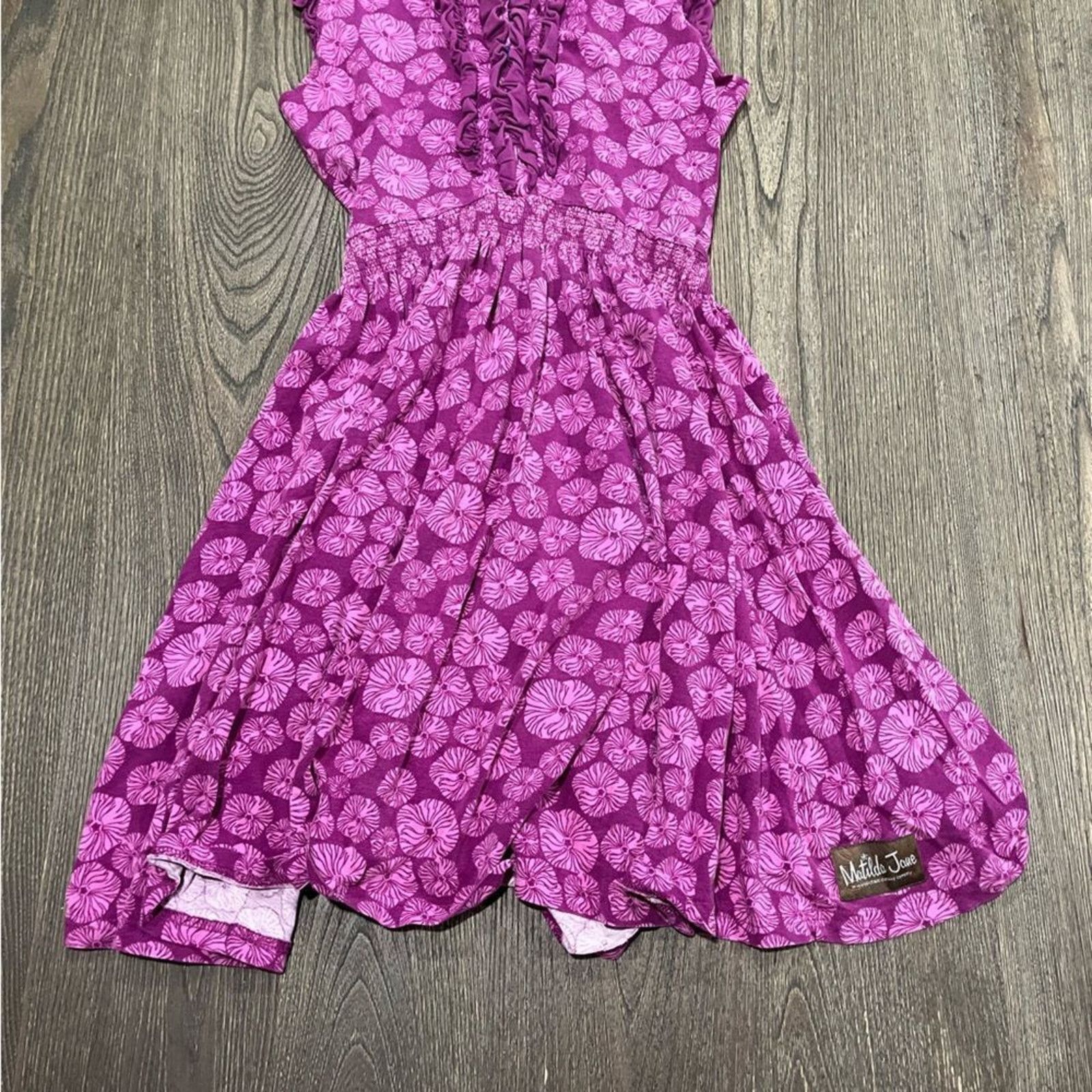 Vintage Matilda Jane Dress Wonderful Parade Magnolia Ruffle A-line S Size S / US 4 / IT 40 - 3 Thumbnail