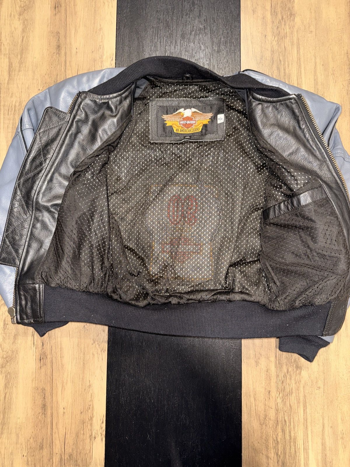 Harley Davidson Vintage 1993 Harley-Davidson 90th Leather Jacket Size M Size M / US 6-8 / IT 42-44 - 4 Thumbnail