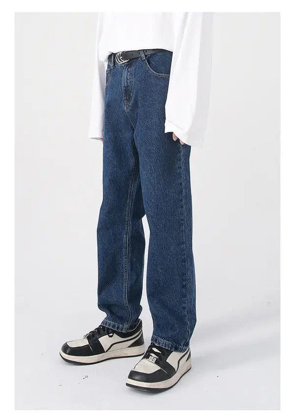 Japanese Brand Japanese retro casual loose washed straight jeans Size US 32 / EU 48 - 4 Thumbnail