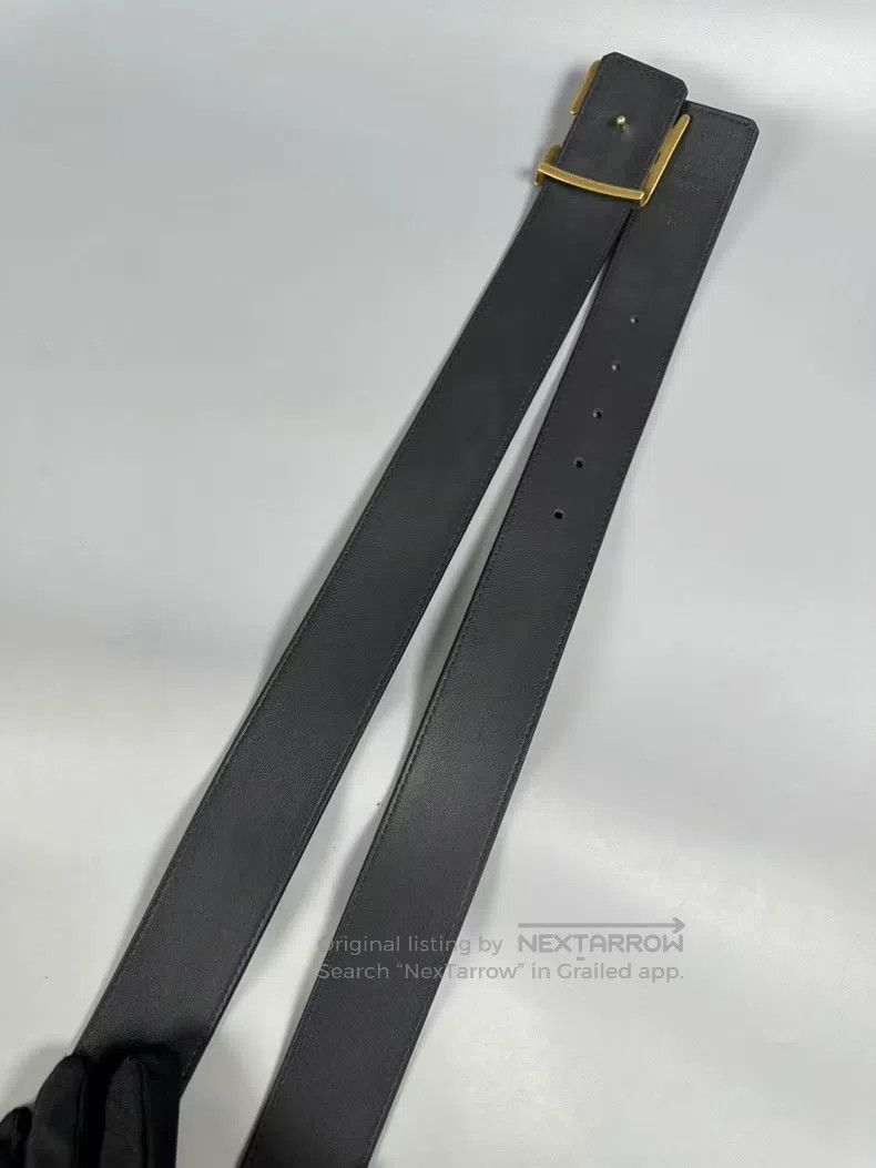 Louis Vuitton Louis Vuitton size 100 Co-branded nigo full LV logo belt Size ONE SIZE - 7 Thumbnail