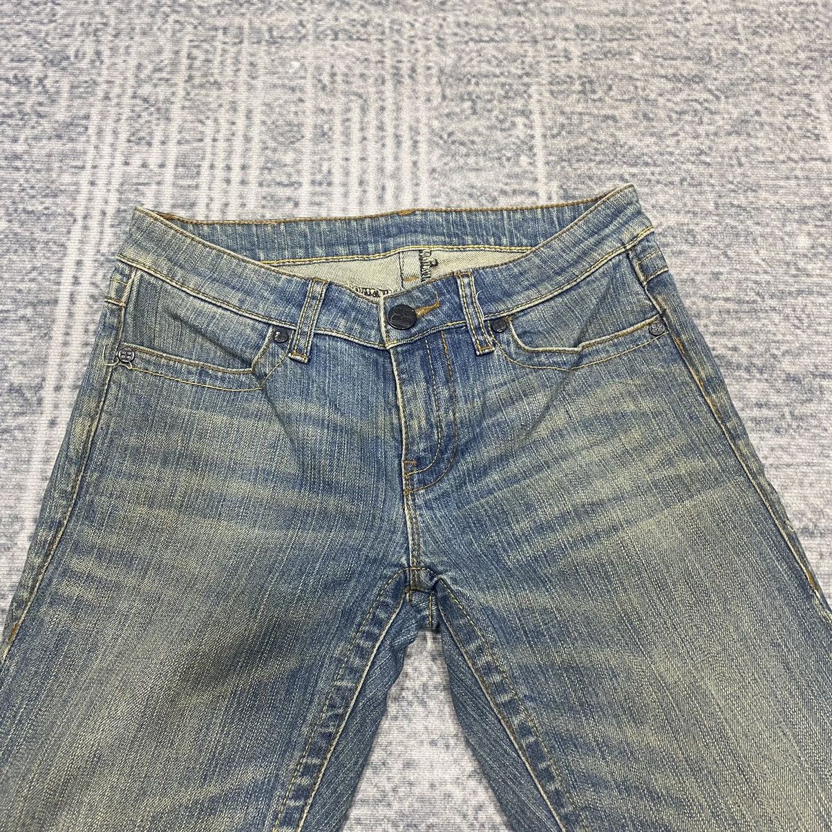 Hysteric Glamour × Japanese Brand × Le Grande Bleu (L.G.B.) Flare☠️BCBGMAXAZRIA Mud Wash Bootcut Punk Cowboy Vintage Size US 30 / EU 46 - 6 Thumbnail