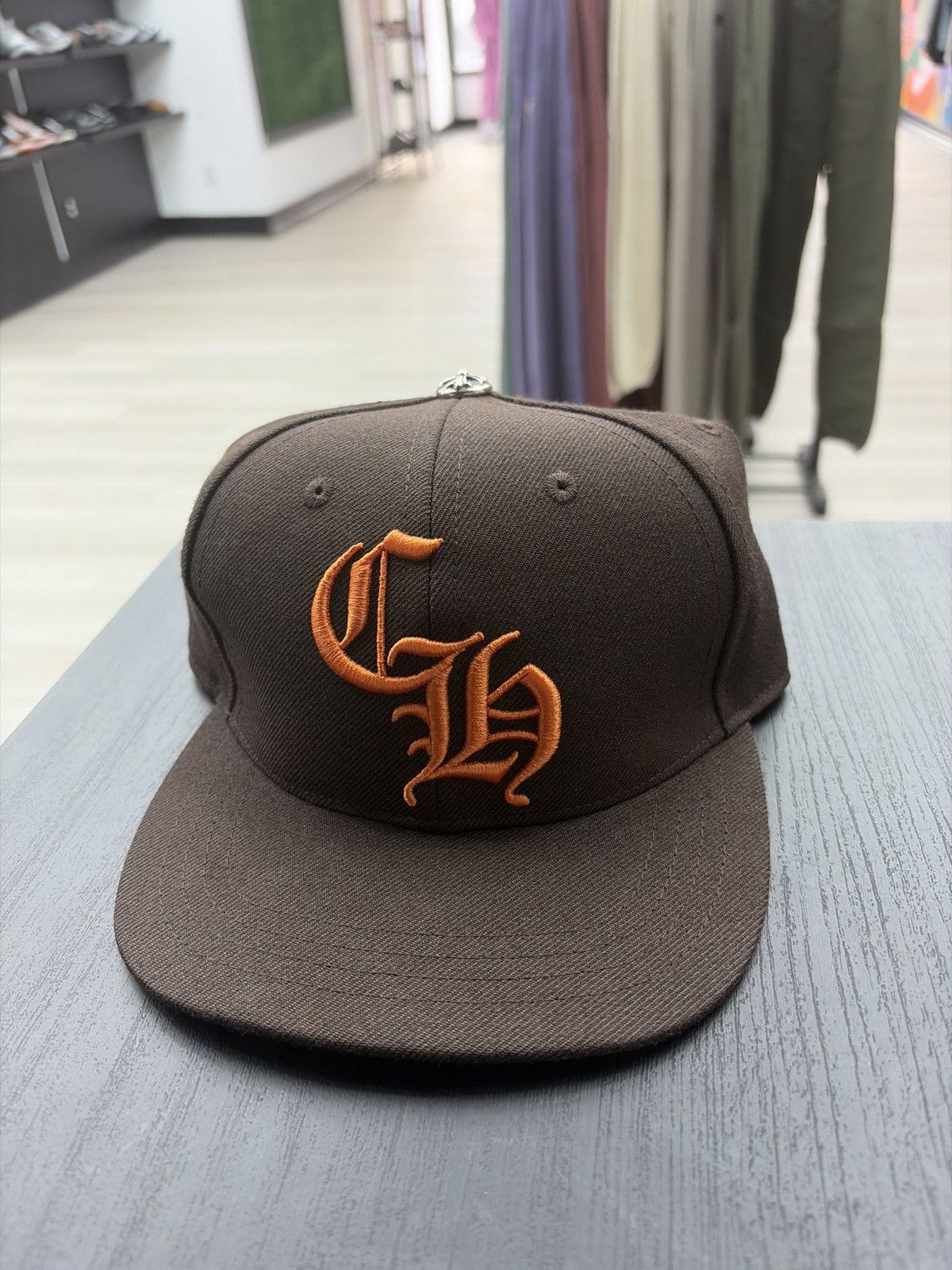 Chrome Heart CH Baseball Cap Brown