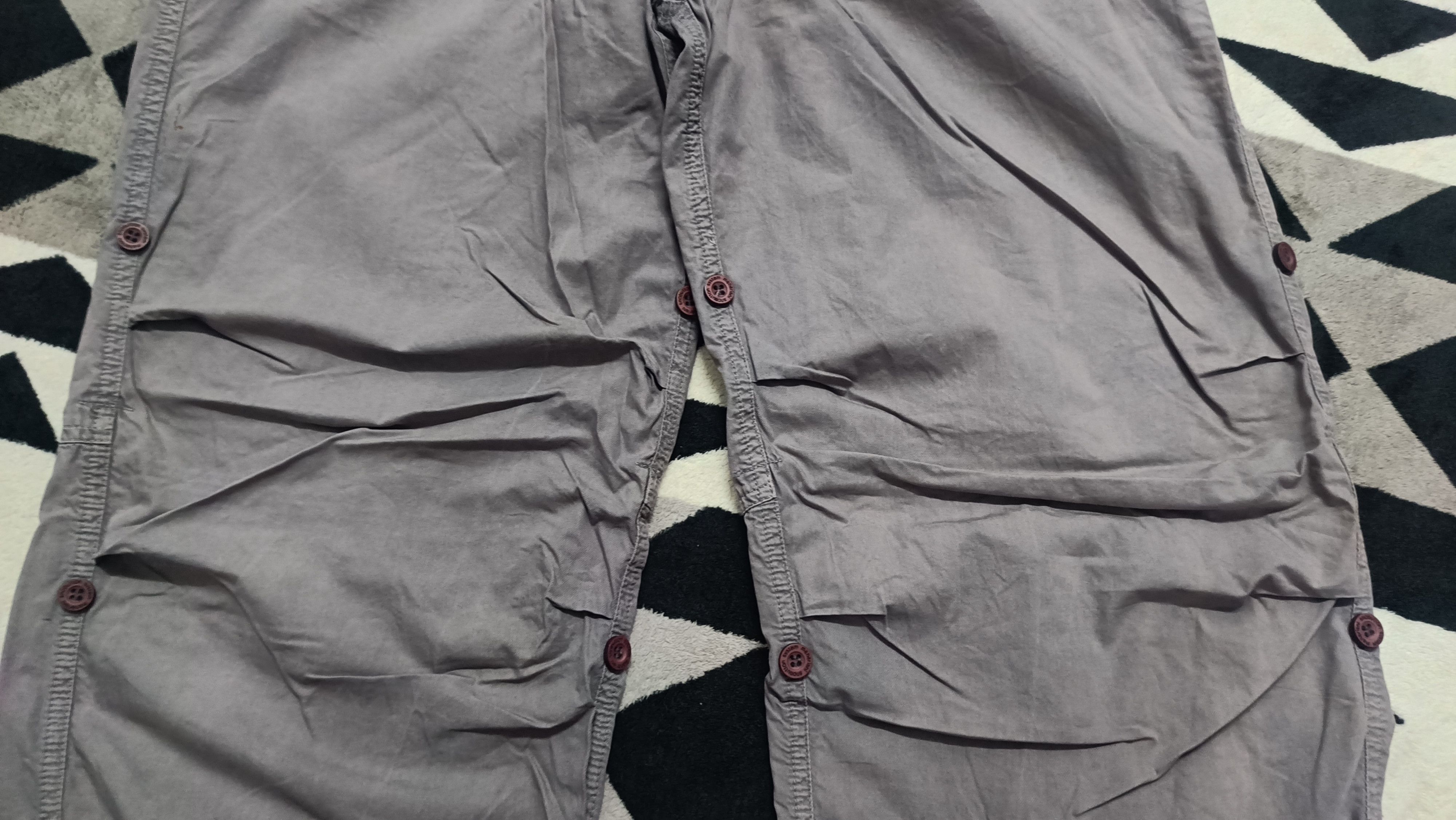 Maharishi 🔥🔥 Rare Vintage Distressed Maharishi Parachutes Gray Pant Size US 32 / EU 48 - 8 Thumbnail