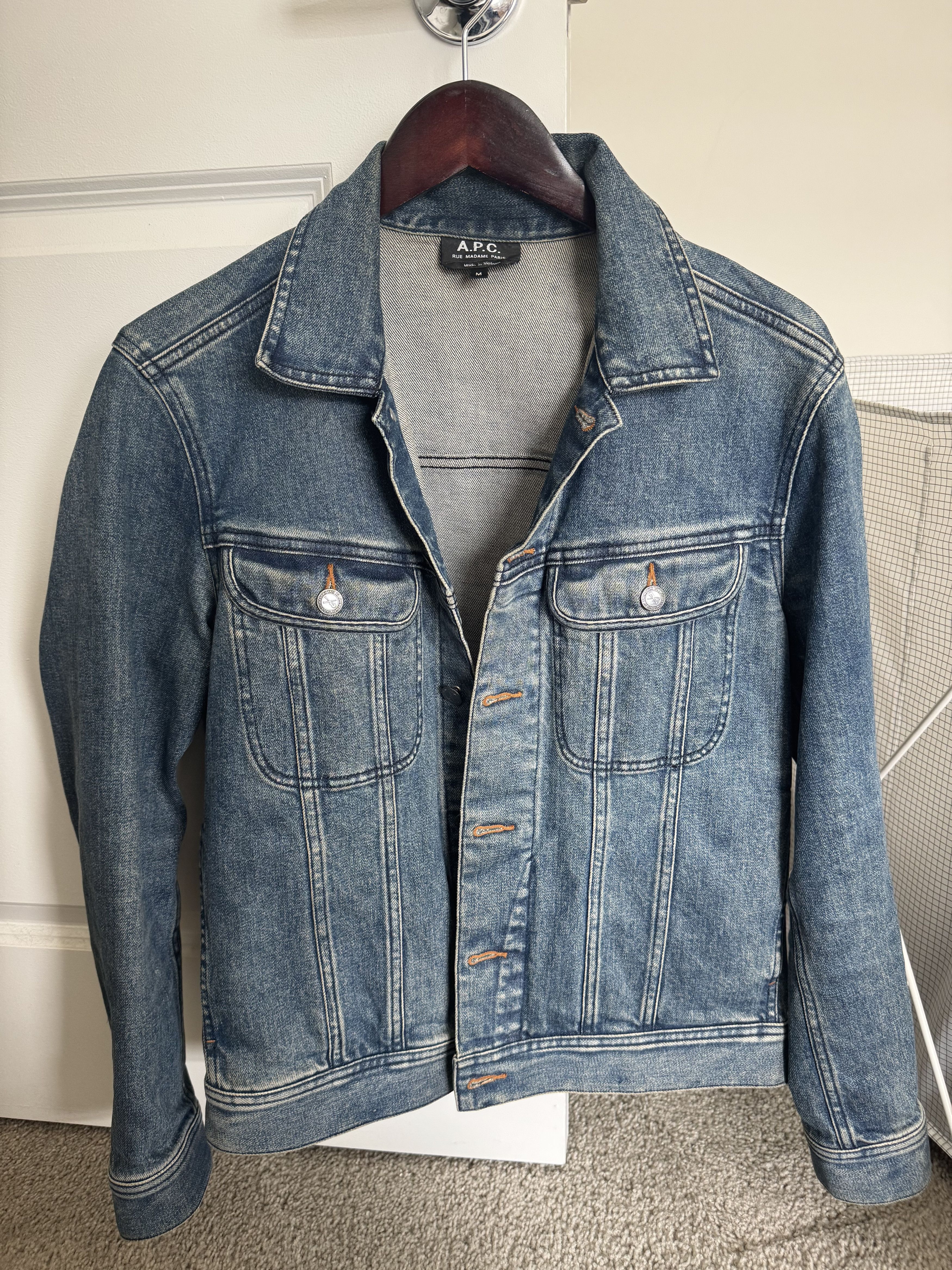 A.P.C. APC Denim Jacket Size US M / EU 48-50 / 2 - 1 Thumbnail