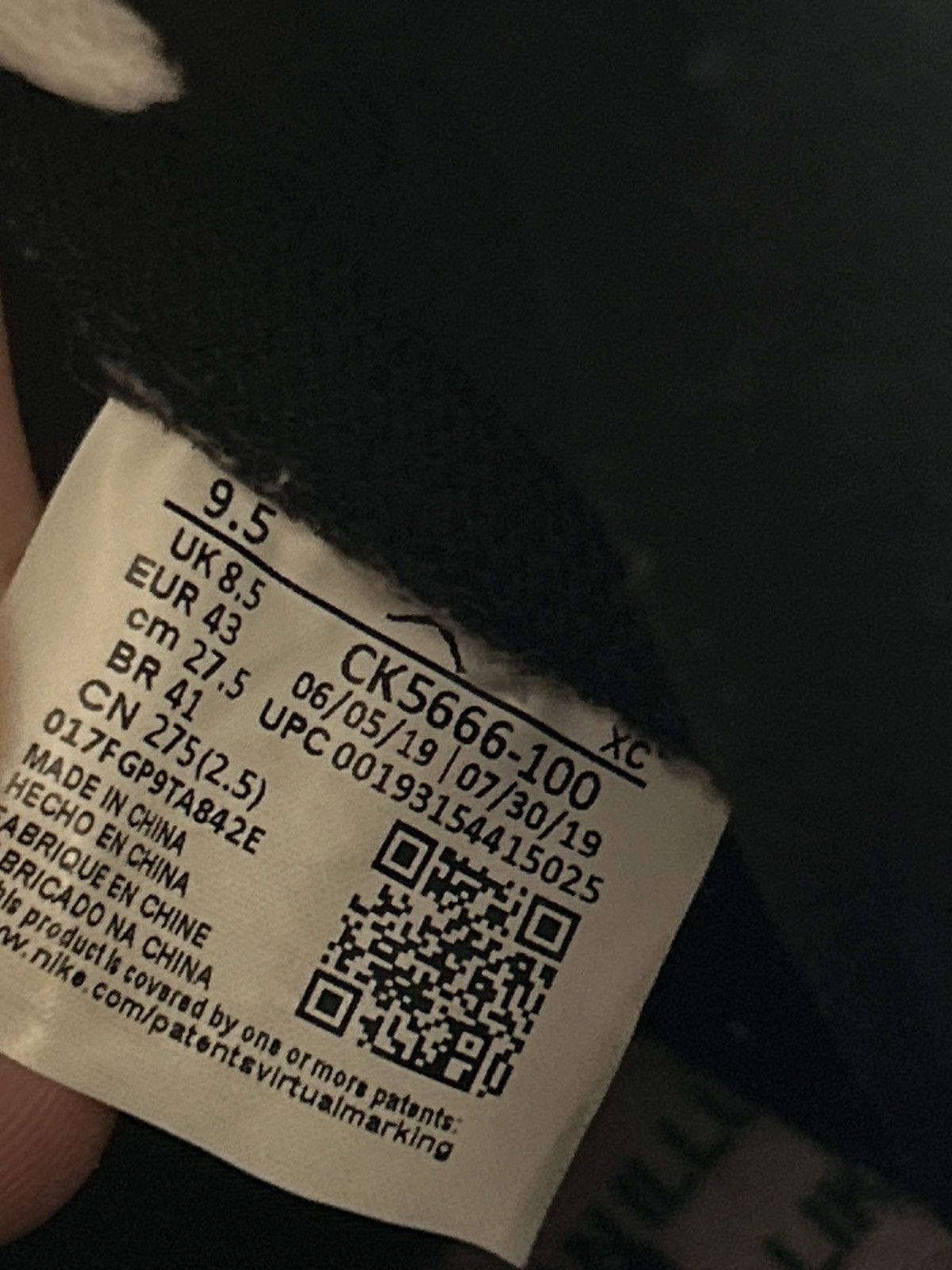 Jordan Brand Jordan 1 high fearless Size US 9.5 / EU 42-43 - 12 Thumbnail
