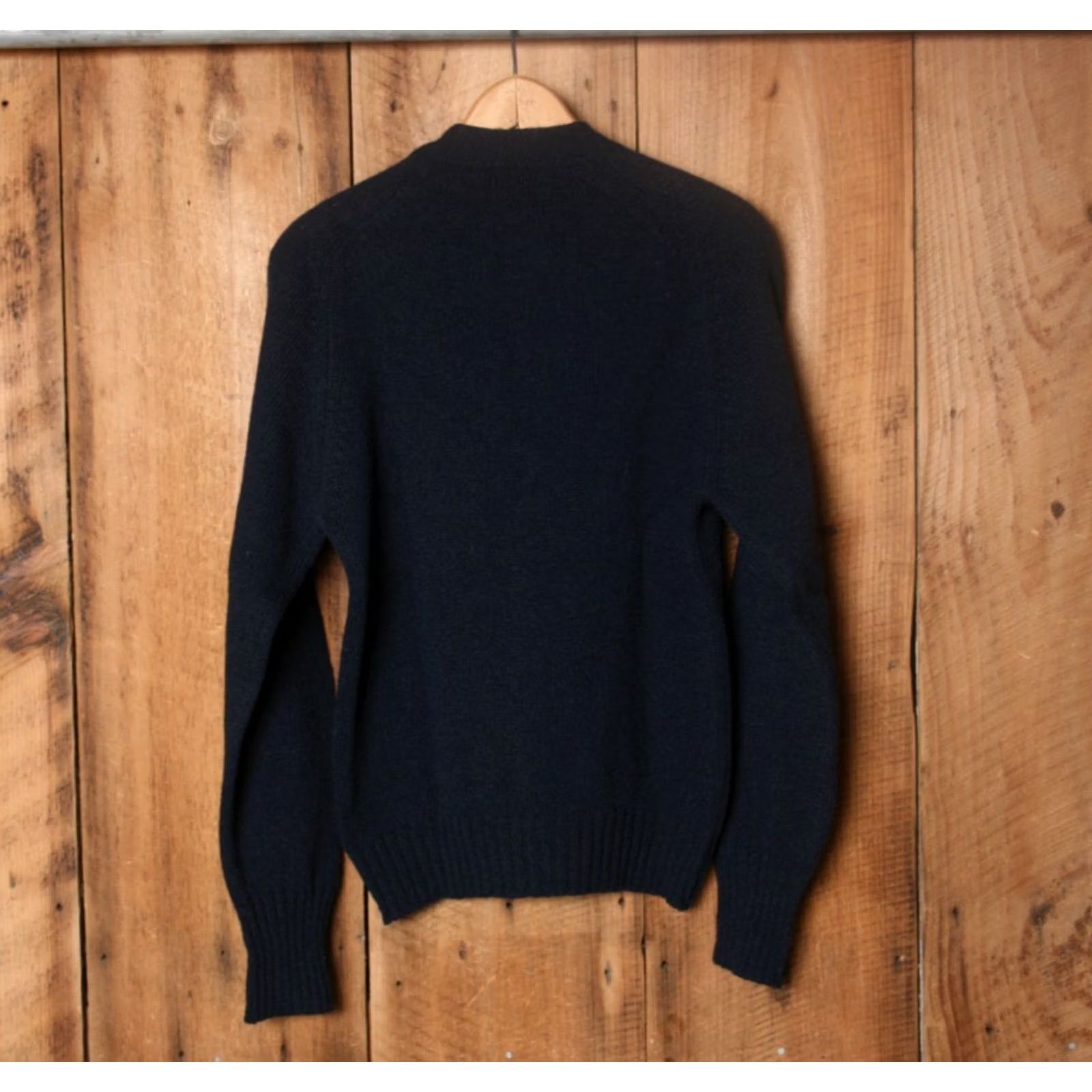 Pendleton VINTAGE Pendleton Navy Blue Wool Sweater Crew Neck M Mens Pullover USA Washable Shetland Wool Tag M 38" Chest 25.25" Length 34" Sleeves Blue Sized Size US M / EU 48-50 / 2 - 4 Thumbnail
