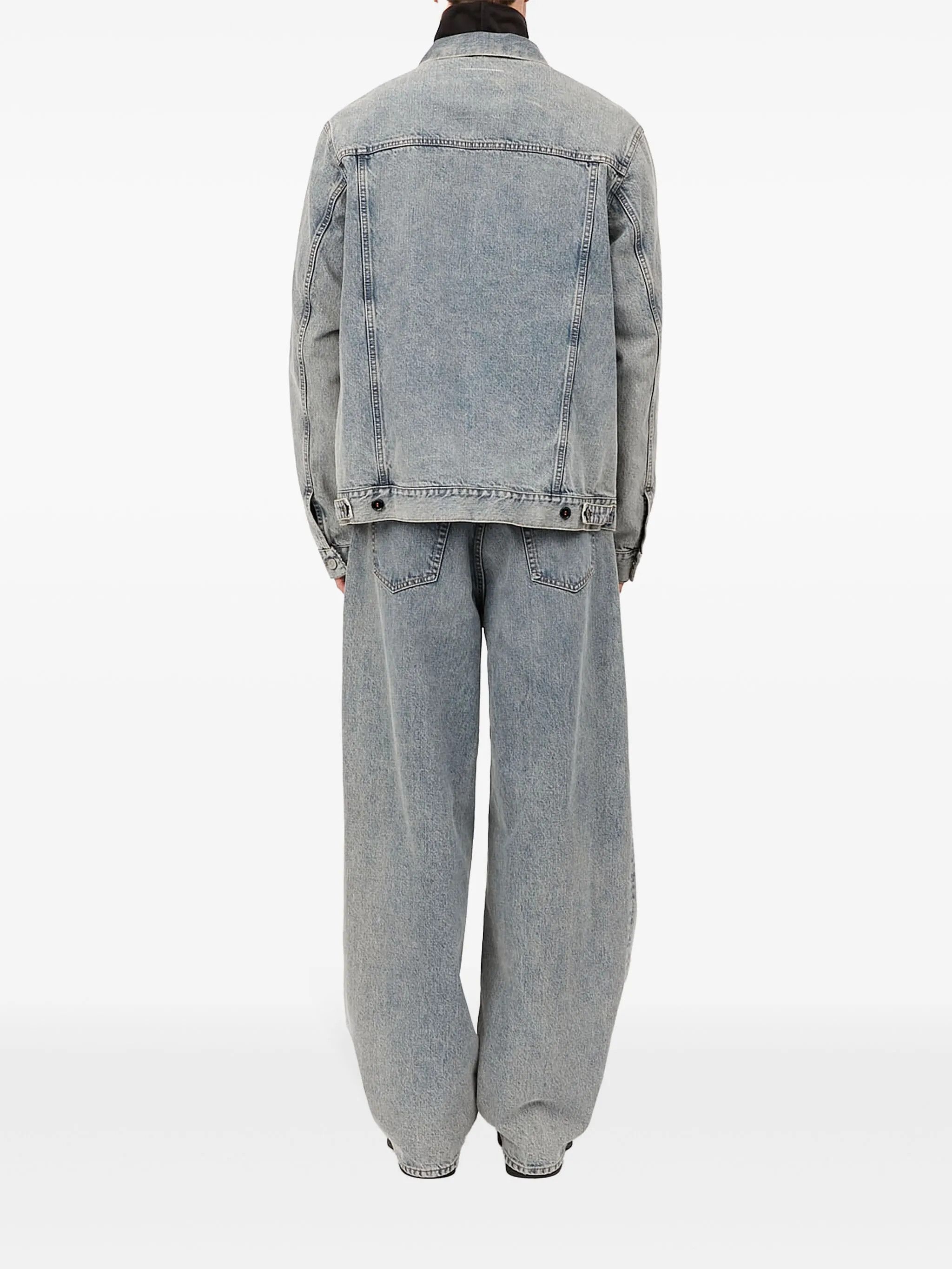 Maison Margiela oc11z0925 Denim Jacket in Light Blue Size US L / EU 52-54 / 3 - 4 Thumbnail