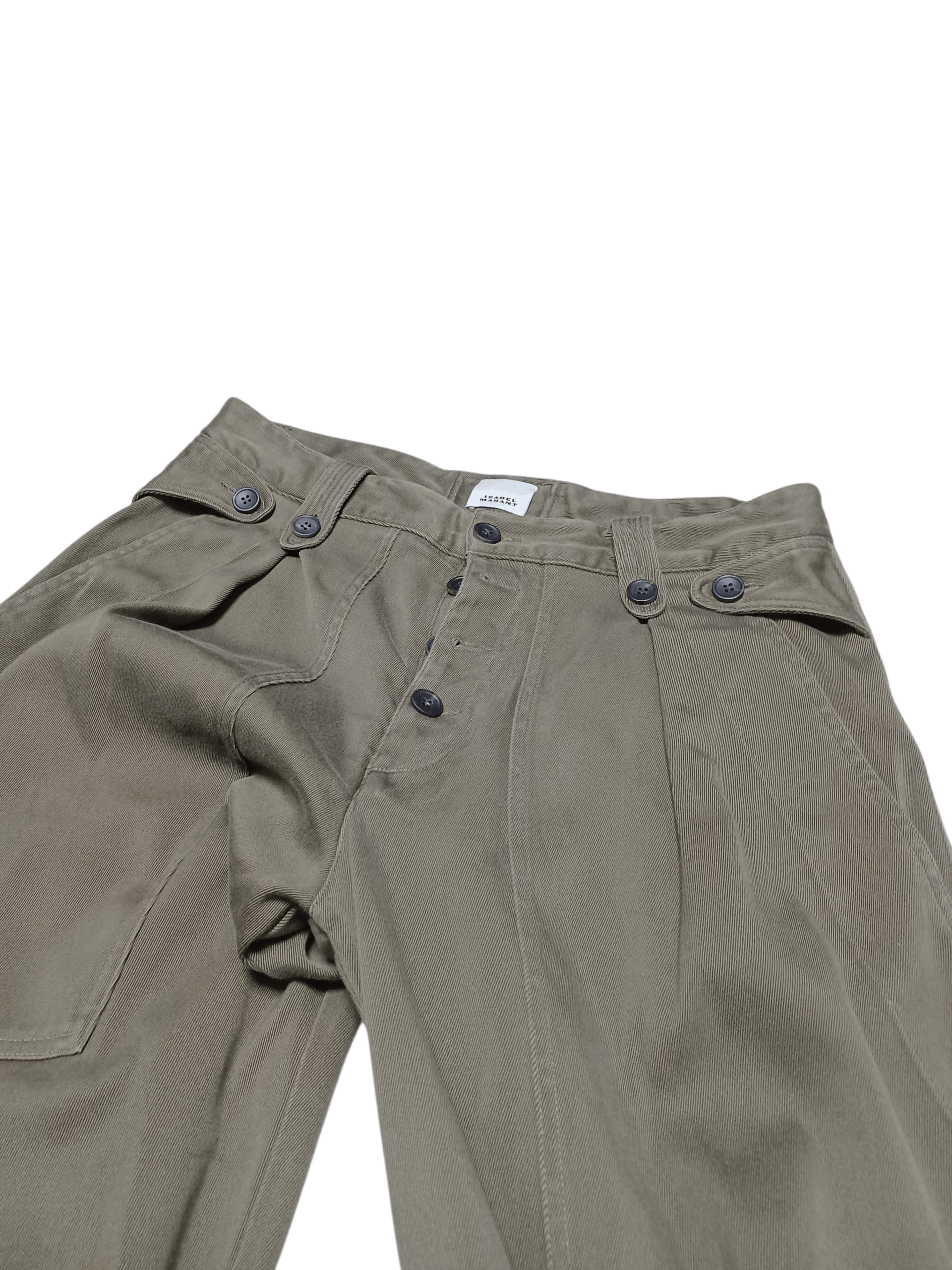 Isabel Marant ISABEL MARANT LUXURY CARGO MILITARY PANTS Size US 34 / EU 50 - 2 Thumbnail