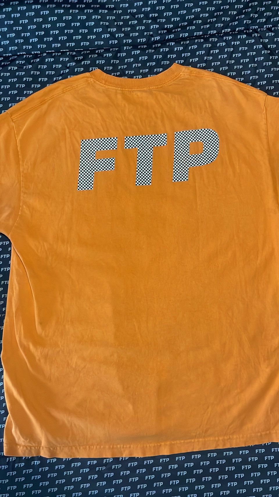 Fuck The Population FUCK THE POPULATION “CHECKERED” LOGO TEE Size US XL / EU 56 / 4 - 4 Thumbnail