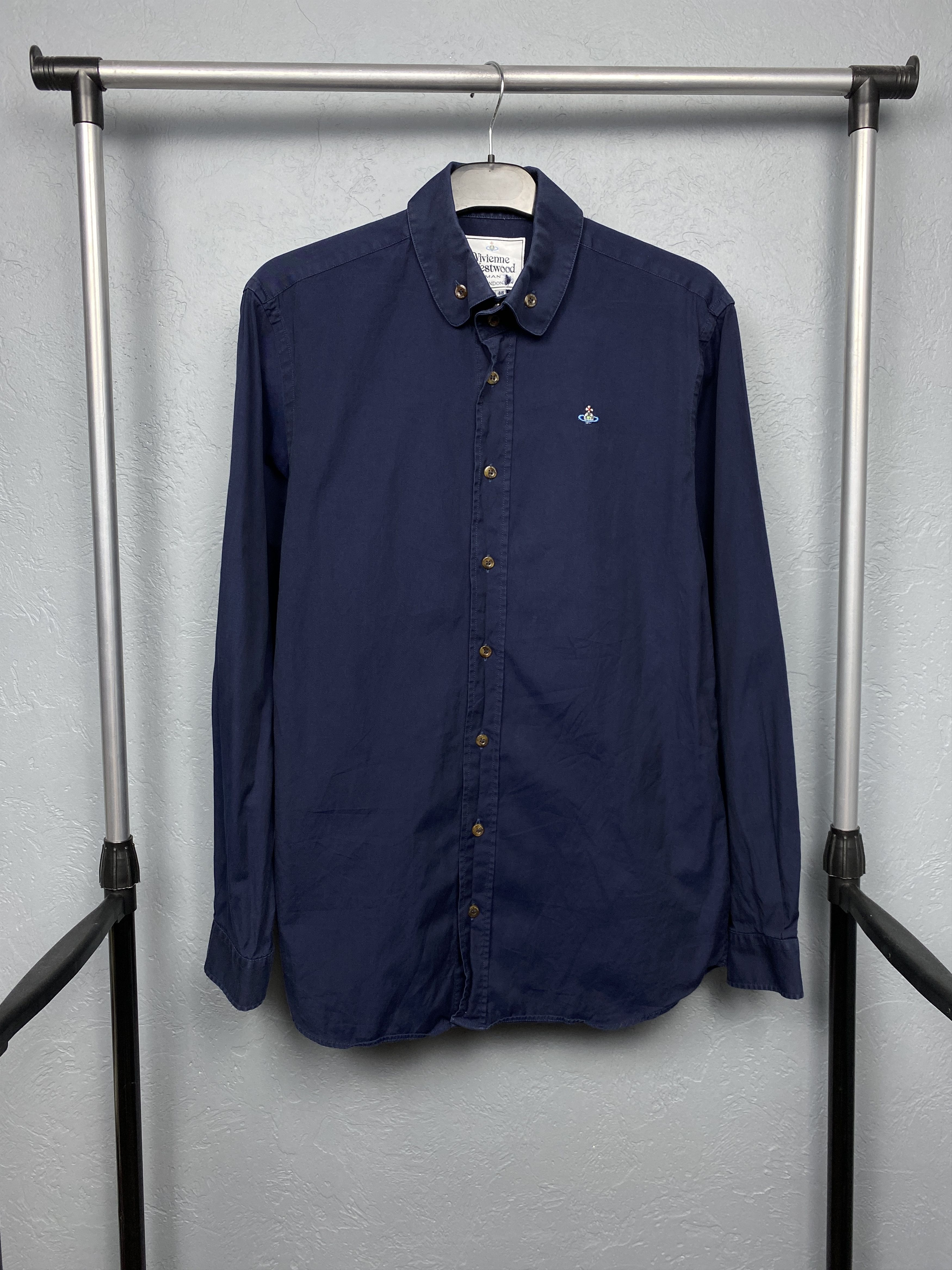 Vivienne Westwood Vivienne Westwood Vintage Mens Long Sleeve Shirt Size US M / EU 48-50 / 2 - 1 Thumbnail