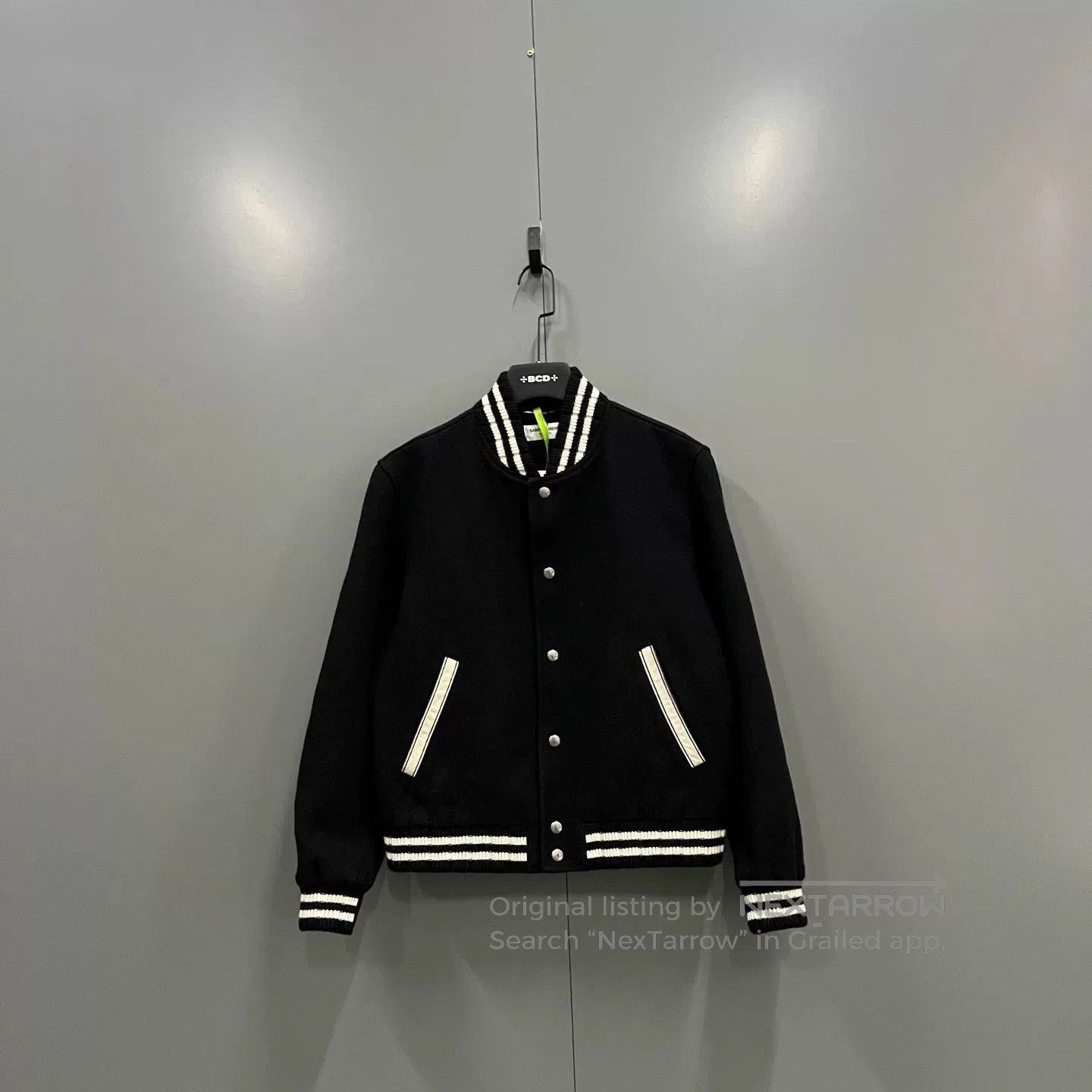 Saint Laurent Paris saint laurent embroidered baseball jacket size 48. Size US M / EU 48-50 / 2 - 1 Thumbnail