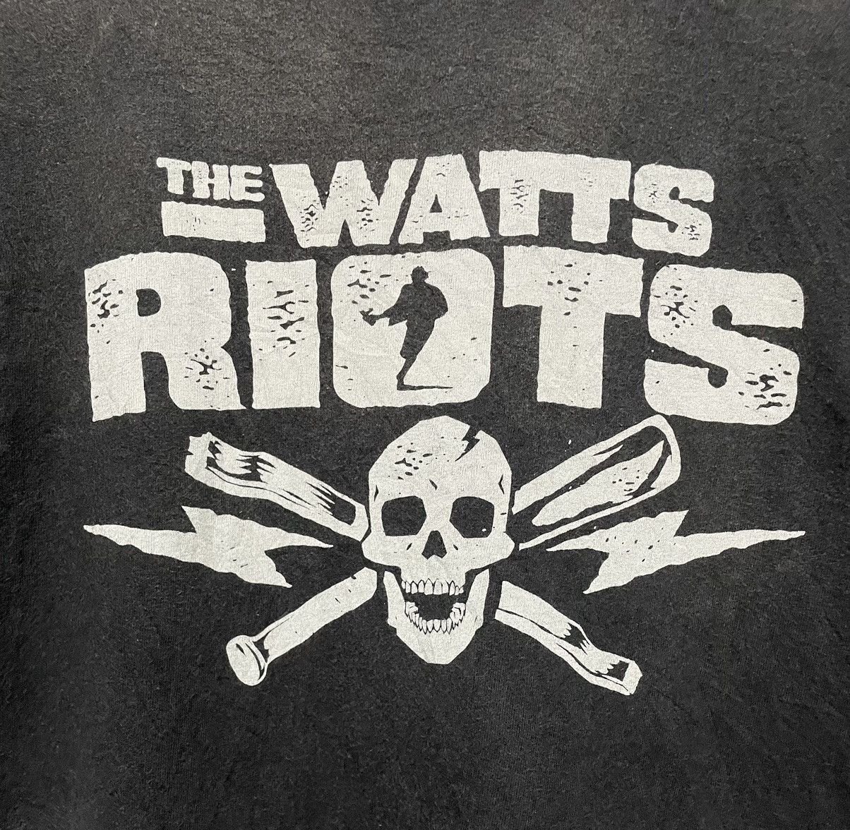 Vintage × Xlarge X-Large The Watts Riots Civilian Issue Sunfaded Tee Size US S / EU 44-46 / 1 - 2 Thumbnail