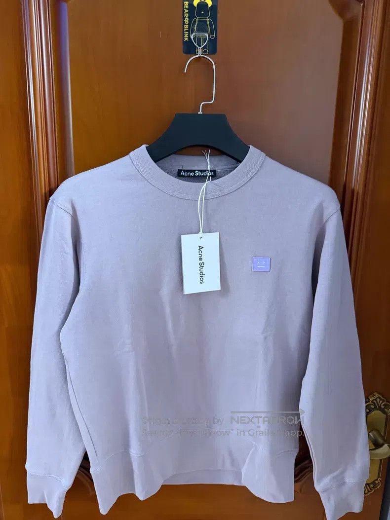 Acne Studios Acne Studios Eggplant Purple Smile Hoodie Size XXS / US 00 / IT 34 - 1 Thumbnail