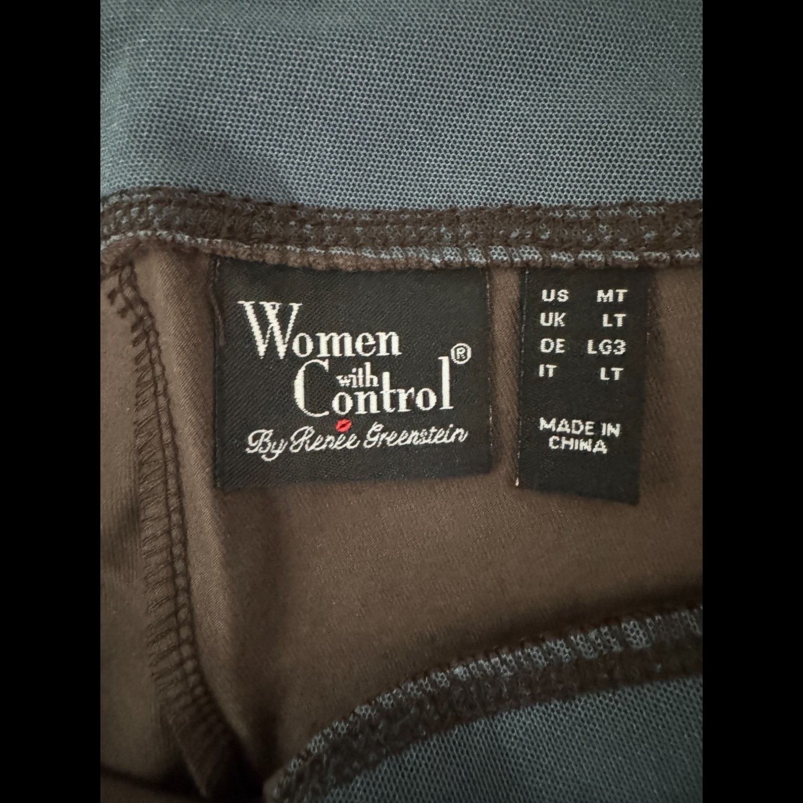 Other WOMEN with CONTROL Tummy Control Pants Brown Medium Tall MT Size 36" / US 14 / IT 50 - 9 Thumbnail
