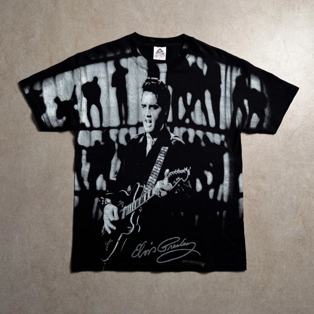 The Unbranded Brand Elvis Presley All Round Graphic Print T-Shirt - L Size US L / EU 52-54 / 3 - 1 Thumbnail