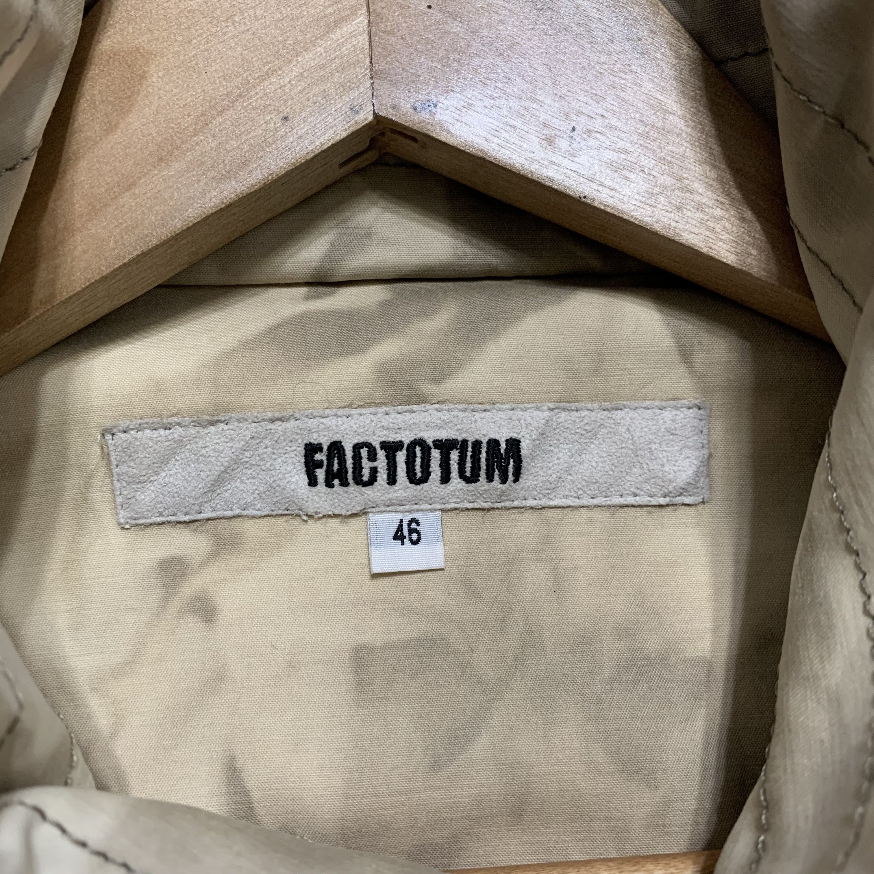 FACTOTUM Factotum Multipocket Acid Wash Jacket Size US S / EU 44-46 / 1 - 7 Thumbnail