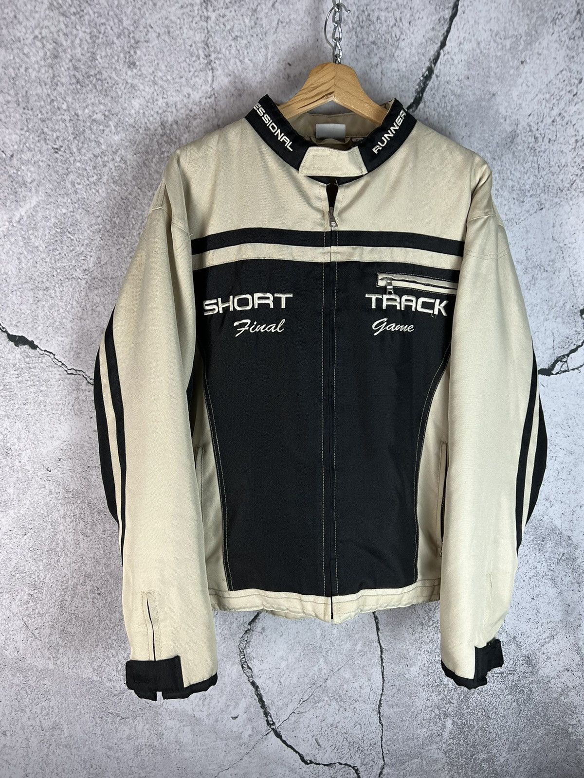 Harley Davidson Vintage Boxy Racing Bomber Jacket Hype Rare Y2k Size US L / EU 52-54 / 3 - 1 Thumbnail